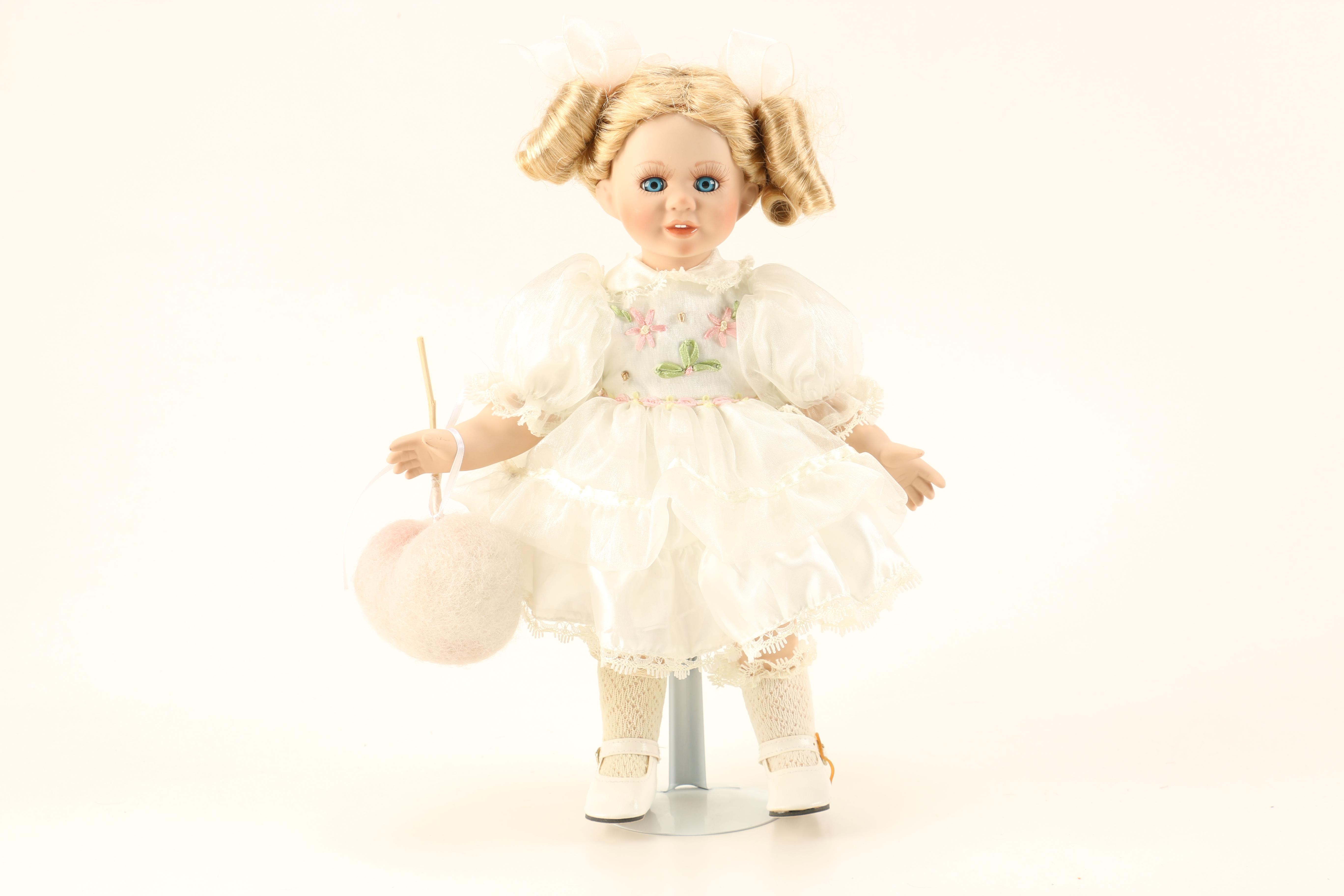 Collection of Porcelain Dolls