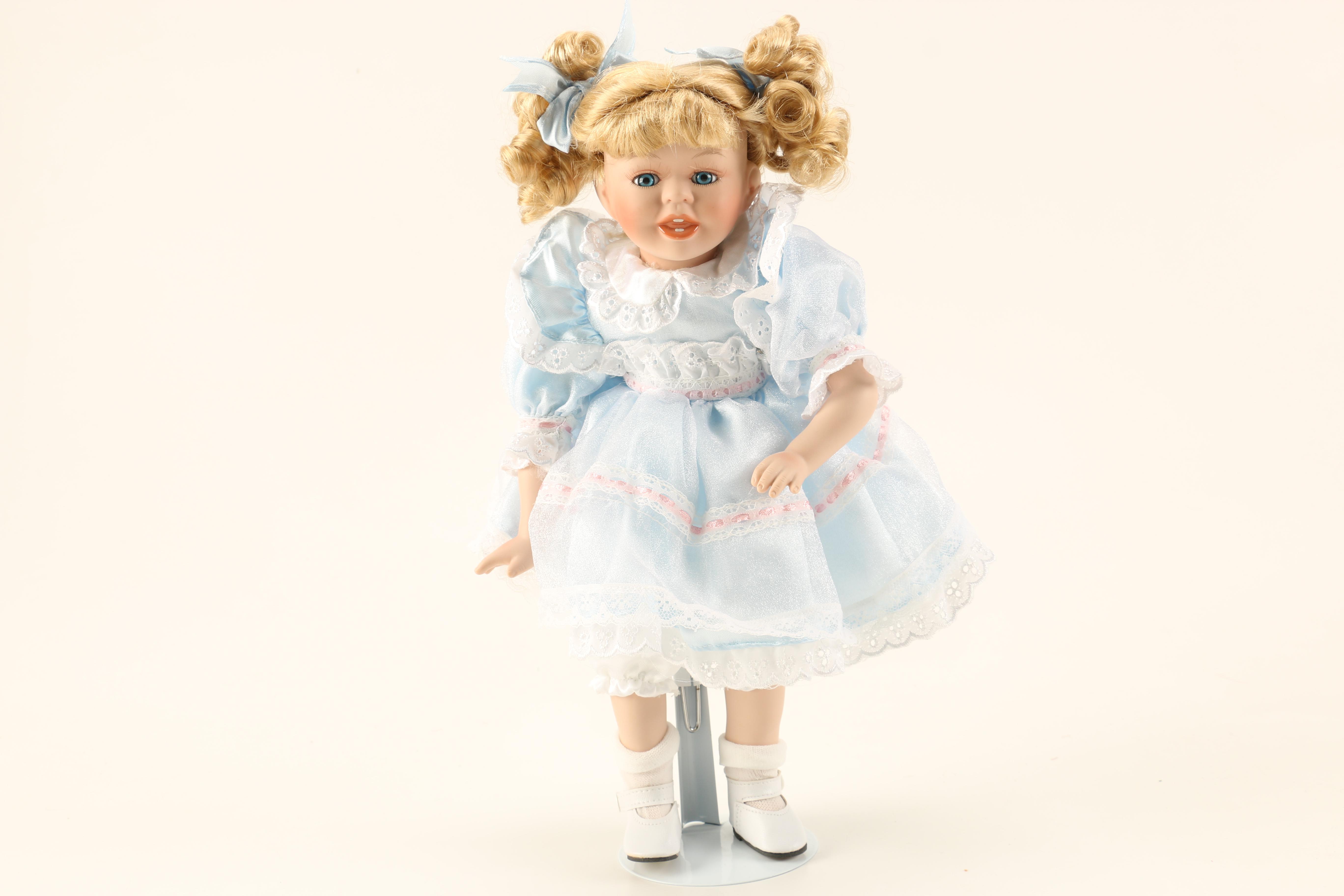 Collection of Porcelain Dolls