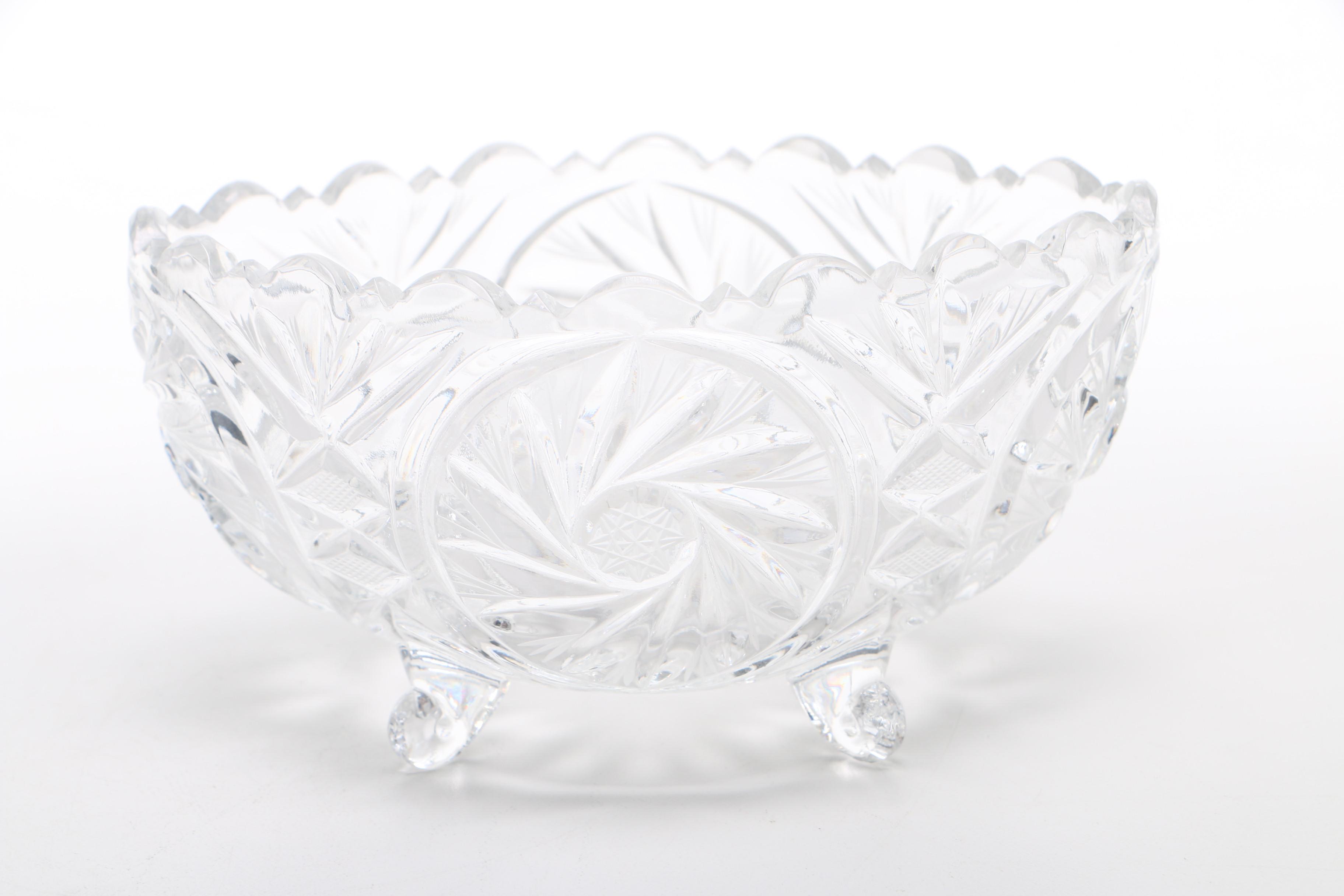 Pressed Glass Tableware