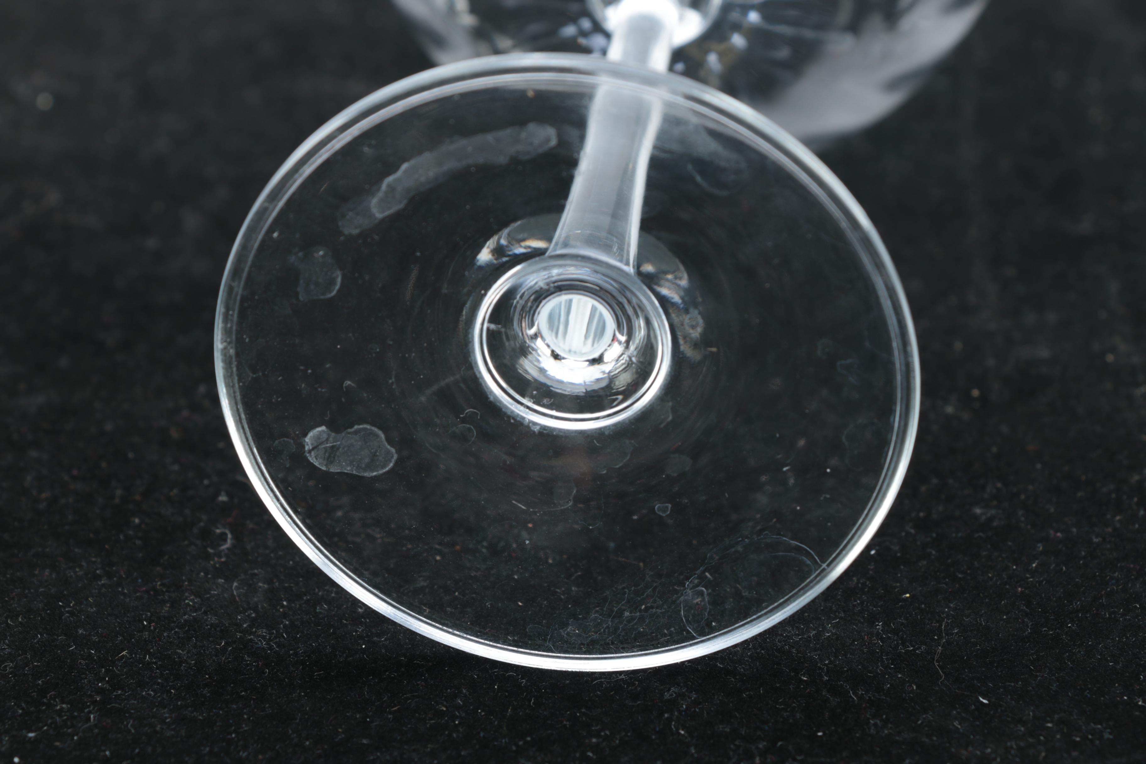 Group of Assorted Wine Glasses