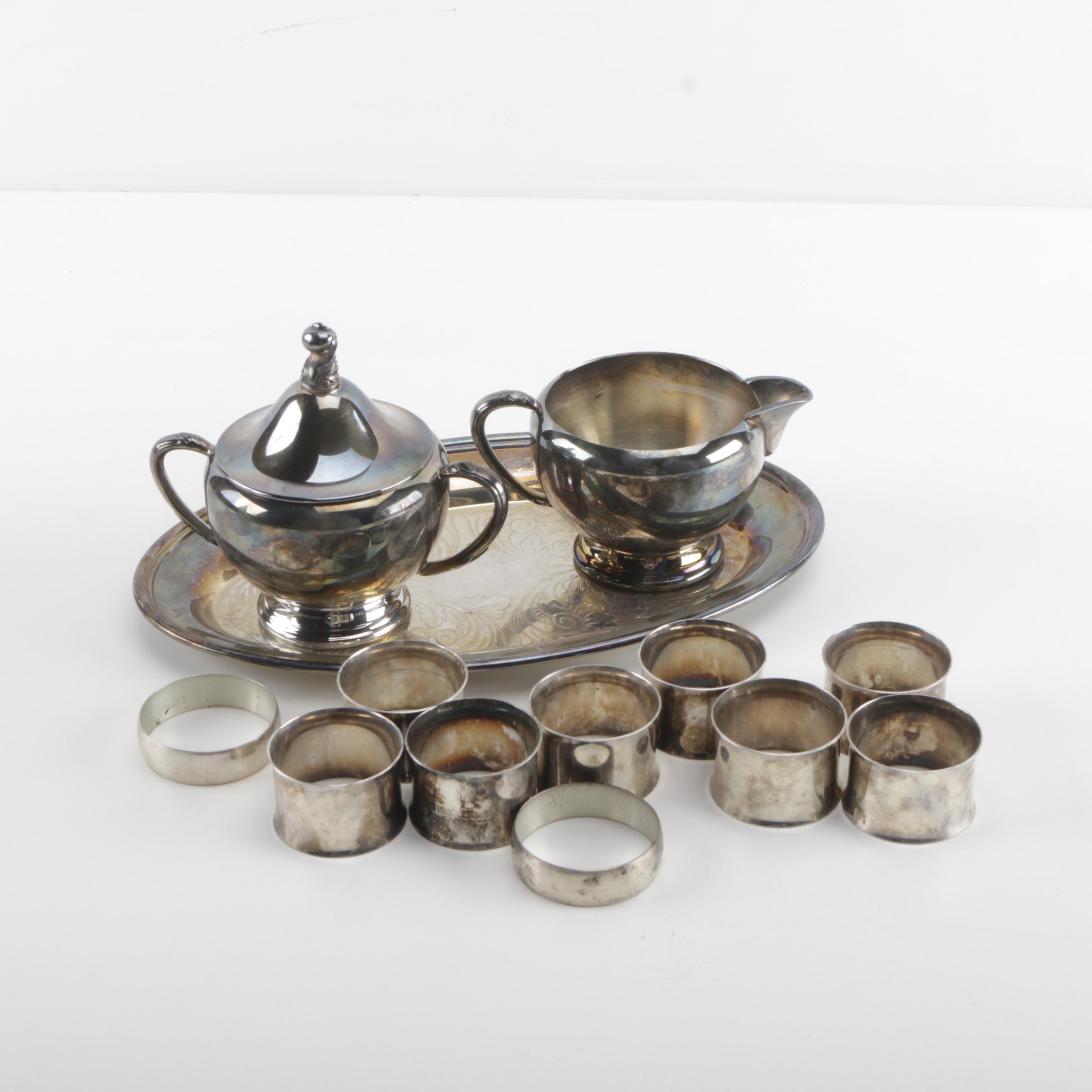 Silver Plate and Sterling Tableware Featuring Gorham