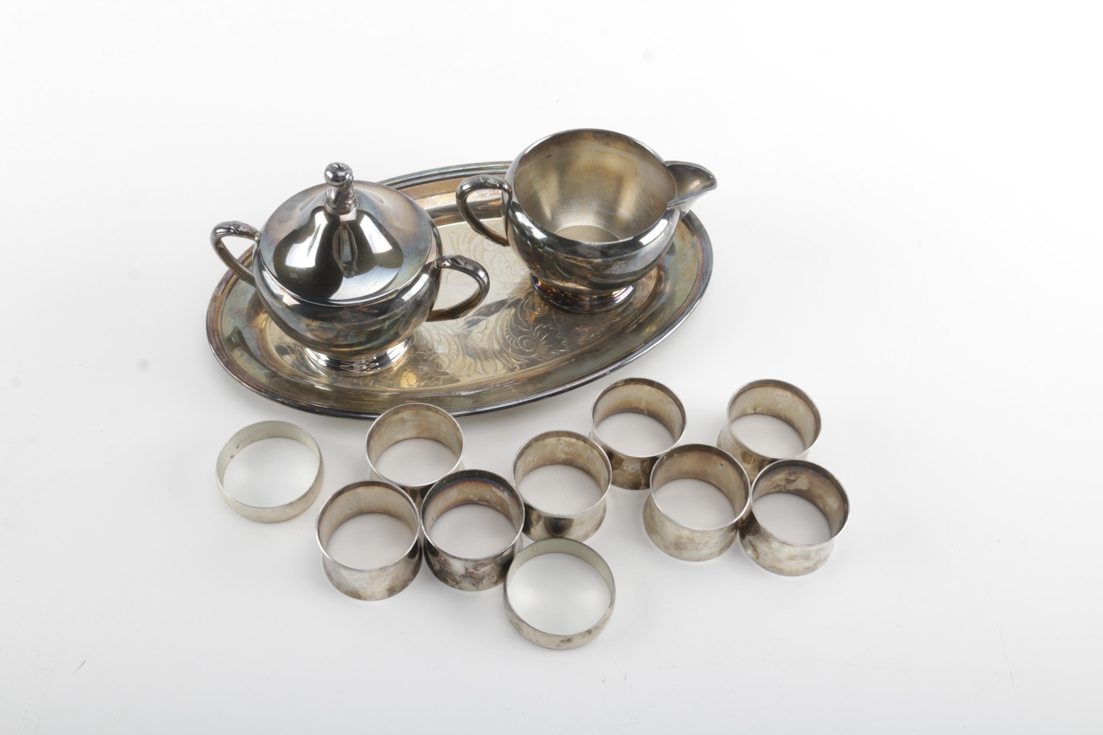 Silver Plate and Sterling Tableware Featuring Gorham