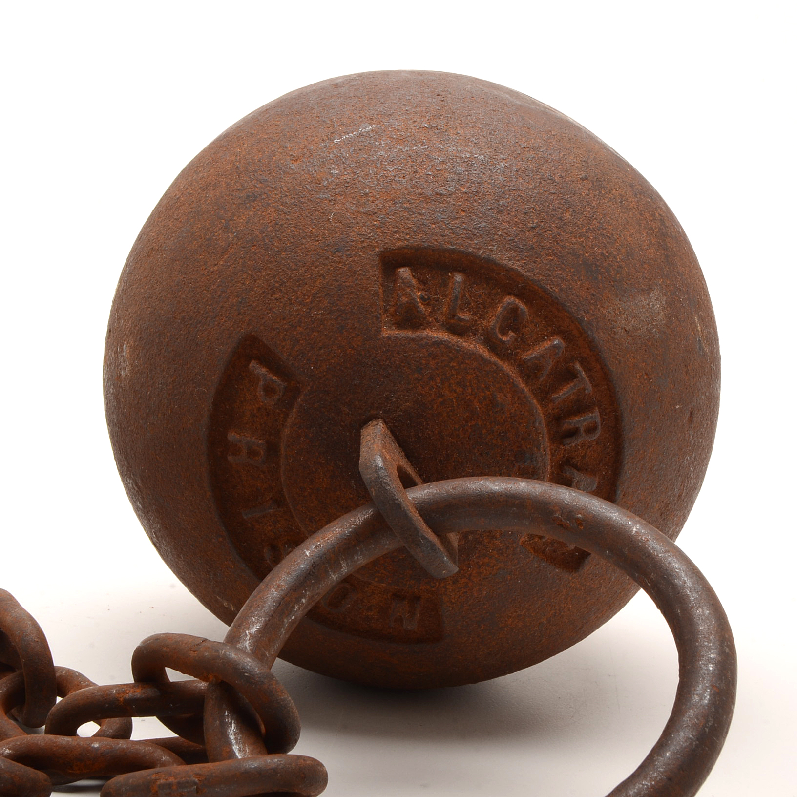 Iron Ball and Chain From Alcatraz Prison Fantasy Piece
