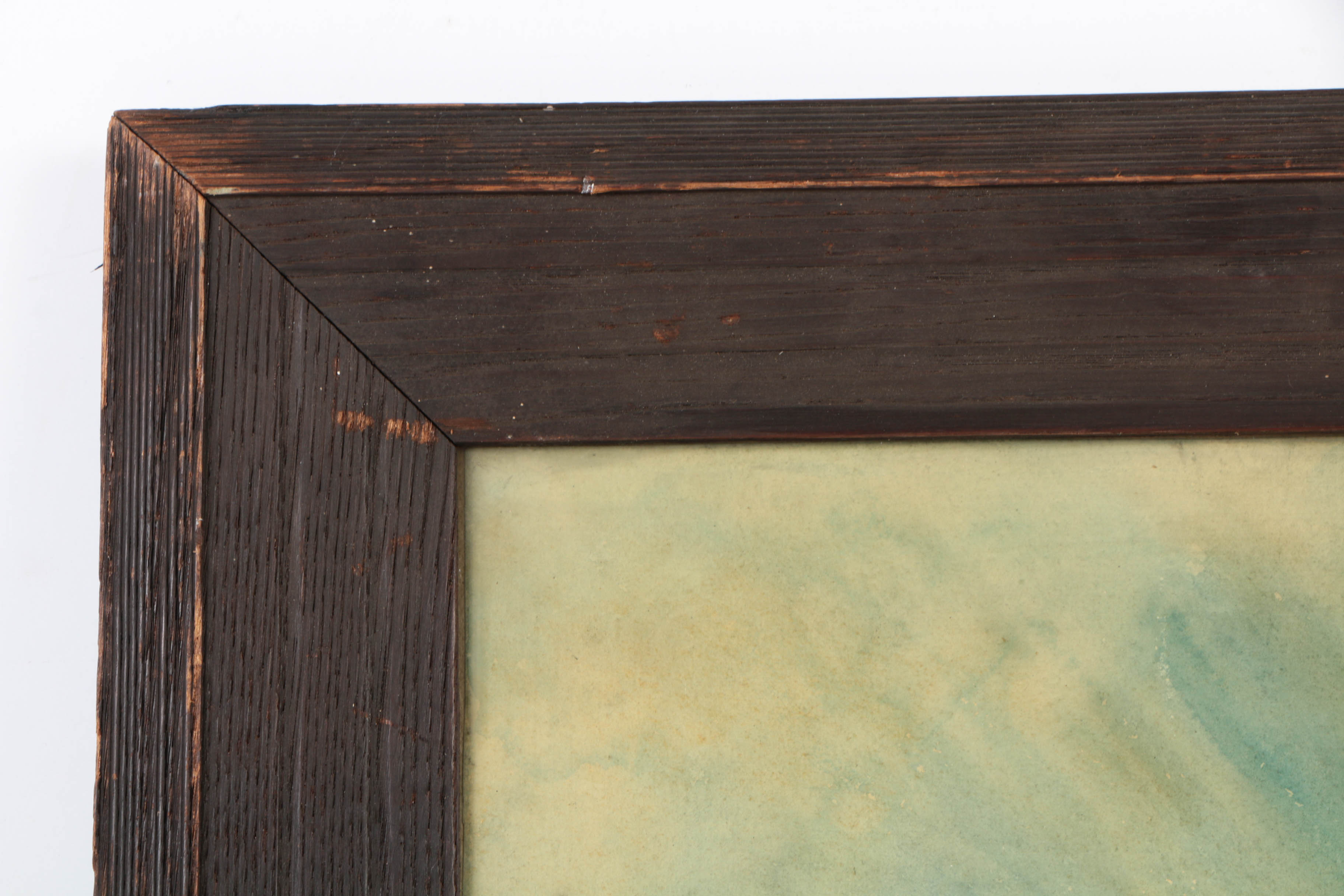 Watercolor Painting on Paper of Pansies