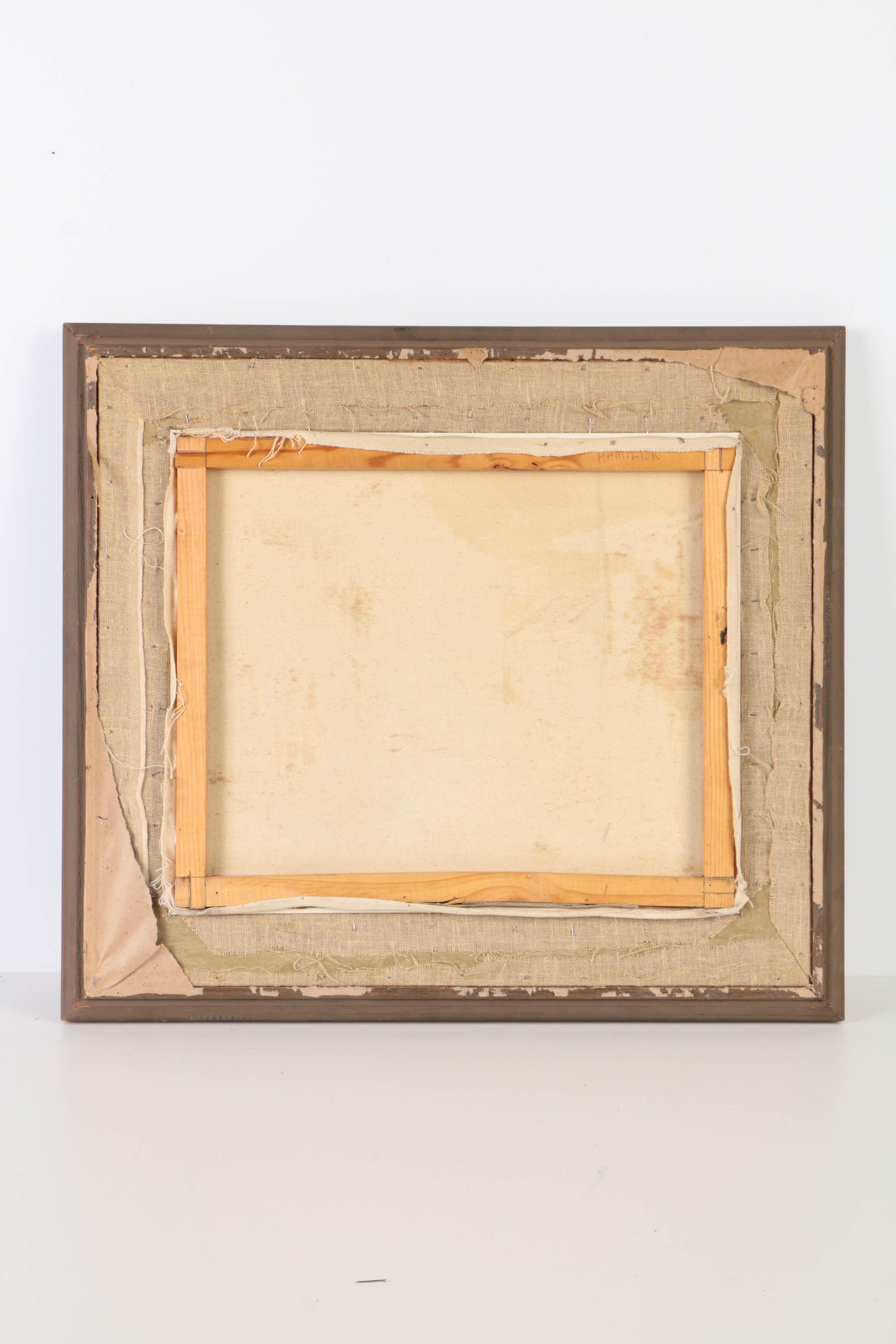 Benedicto Oil Painting on Canvas of a Rustic Village Scene