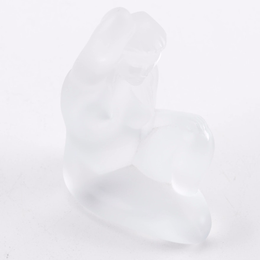 Lalique Crystal Nude Statuette