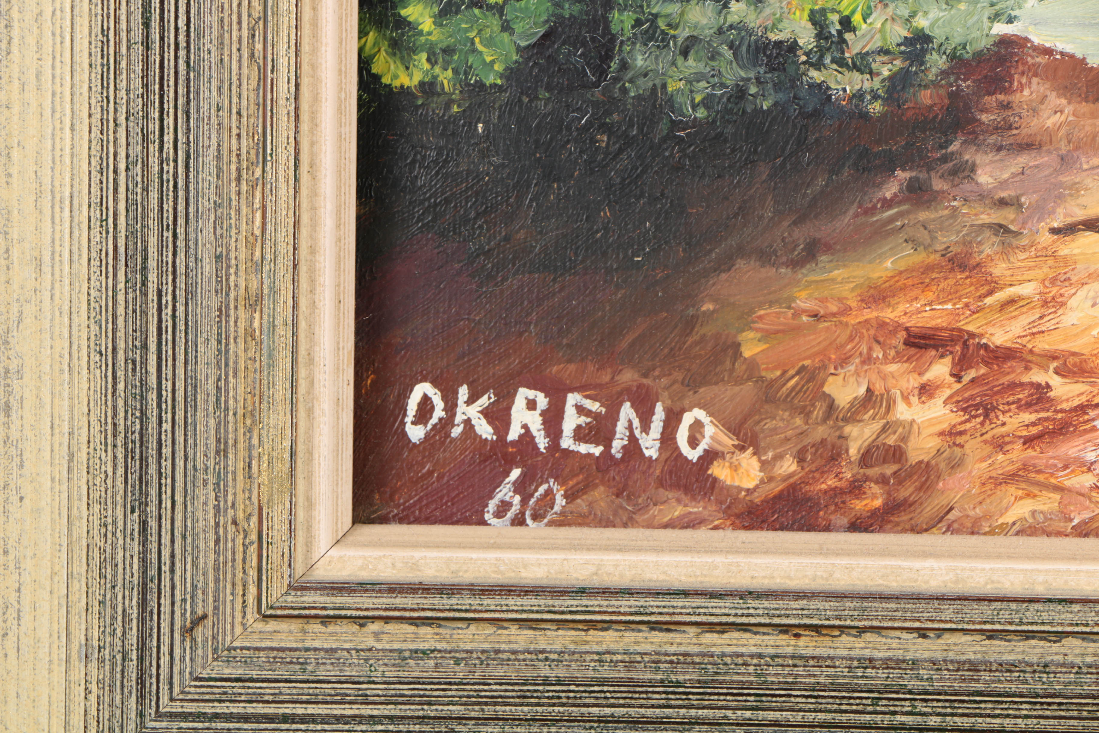 Okreno Oil Painting on Canvas of a European Landscape
