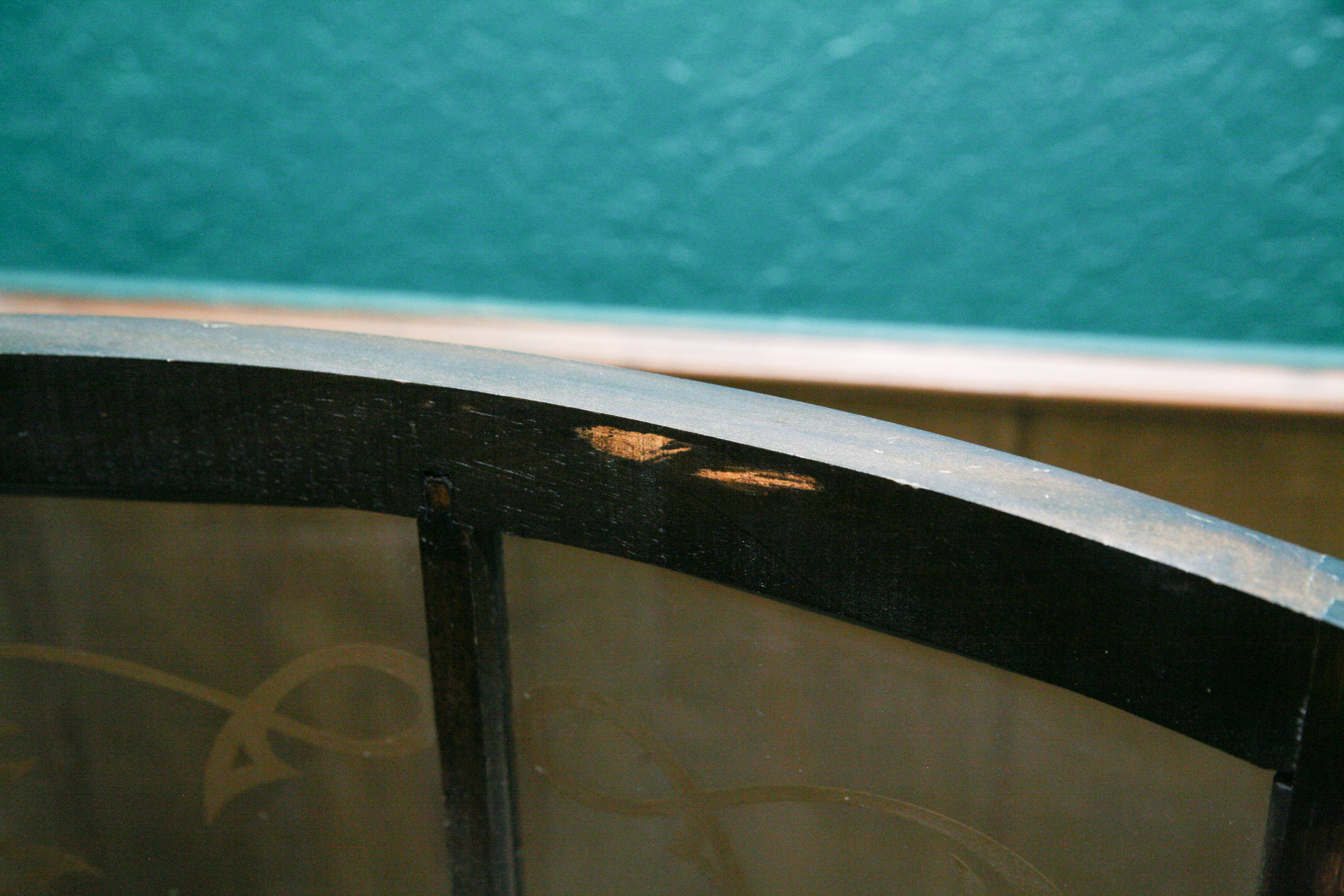 Bow Front Curio Cabinet