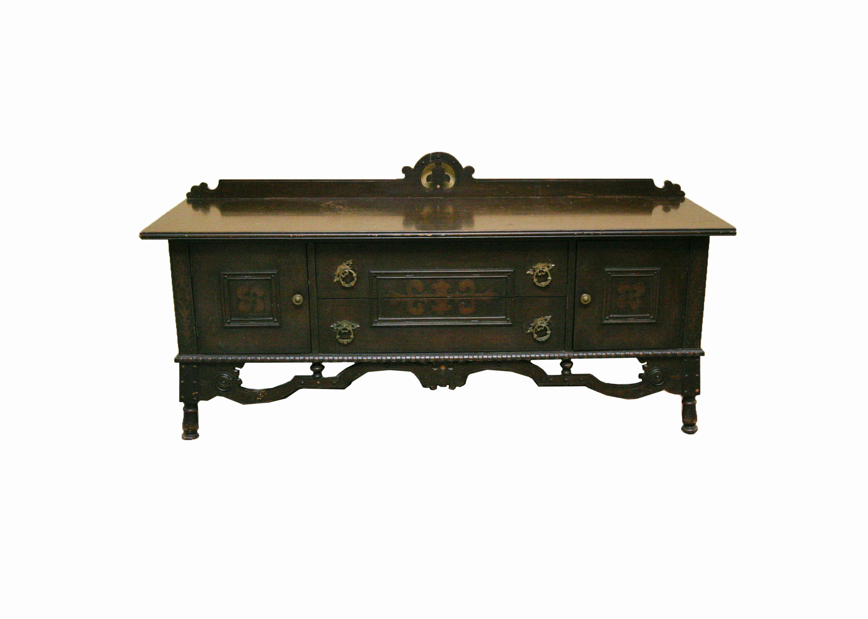 Vintage Wooden TV Stand