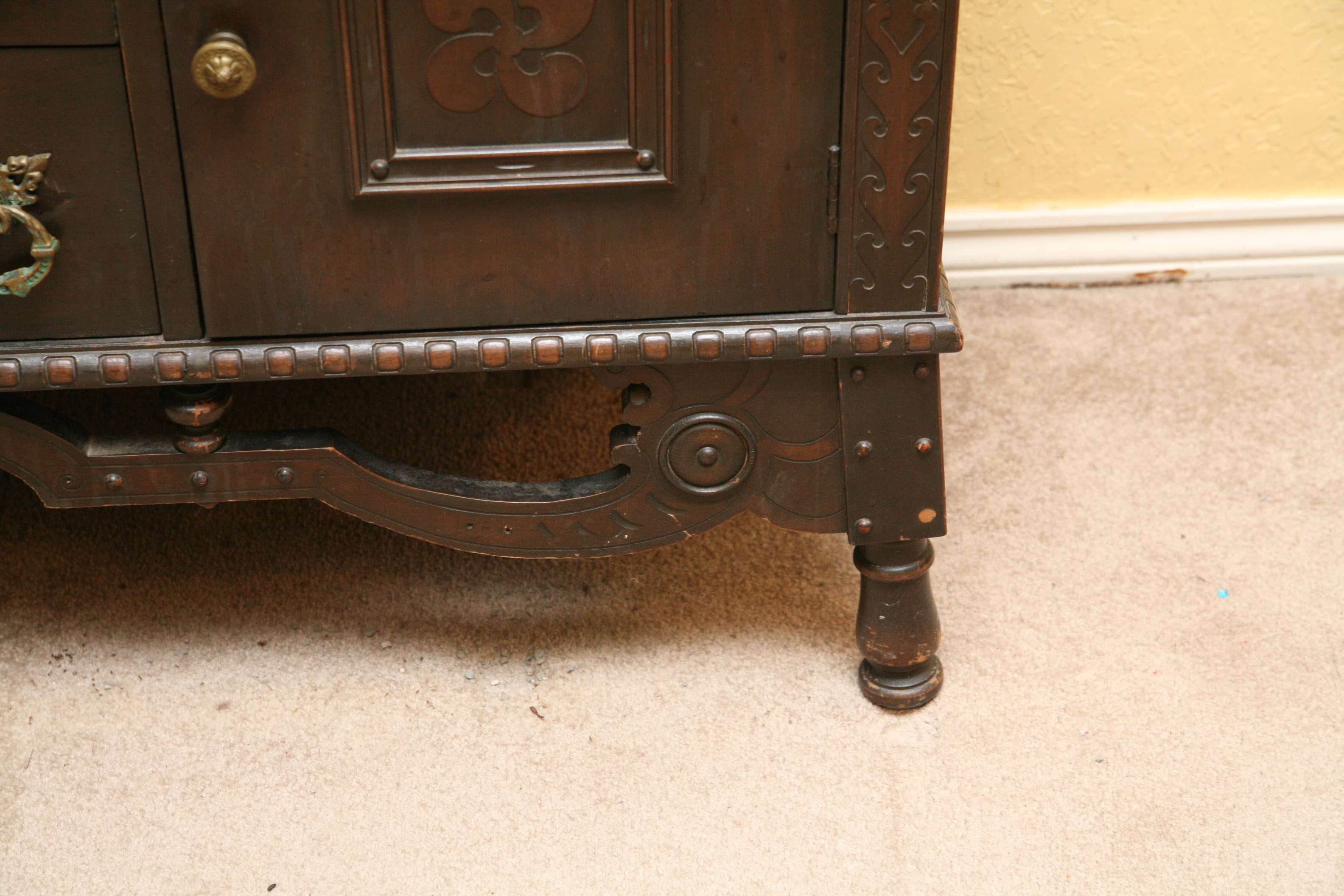 Vintage Wooden TV Stand