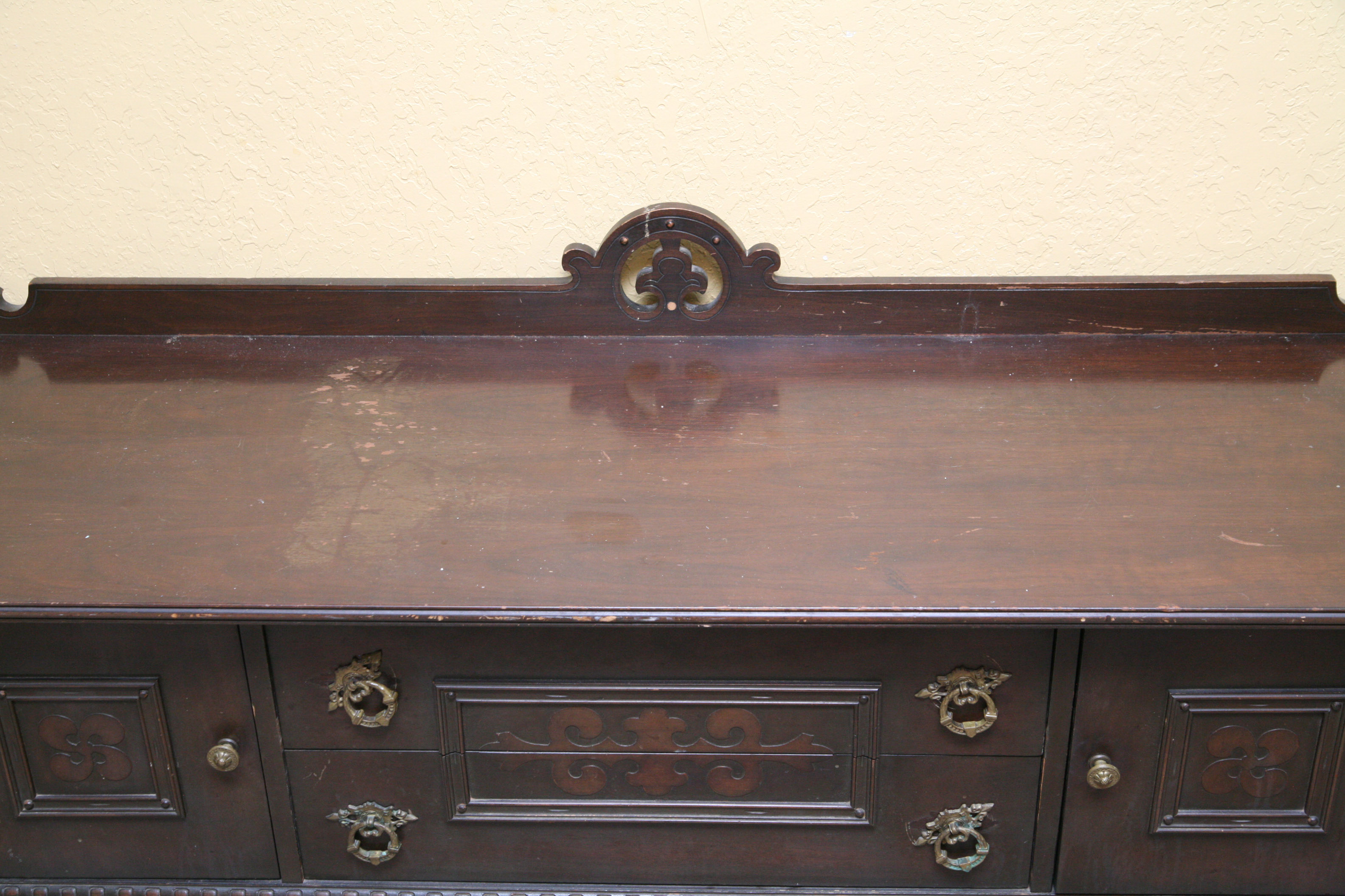 Vintage Wooden TV Stand