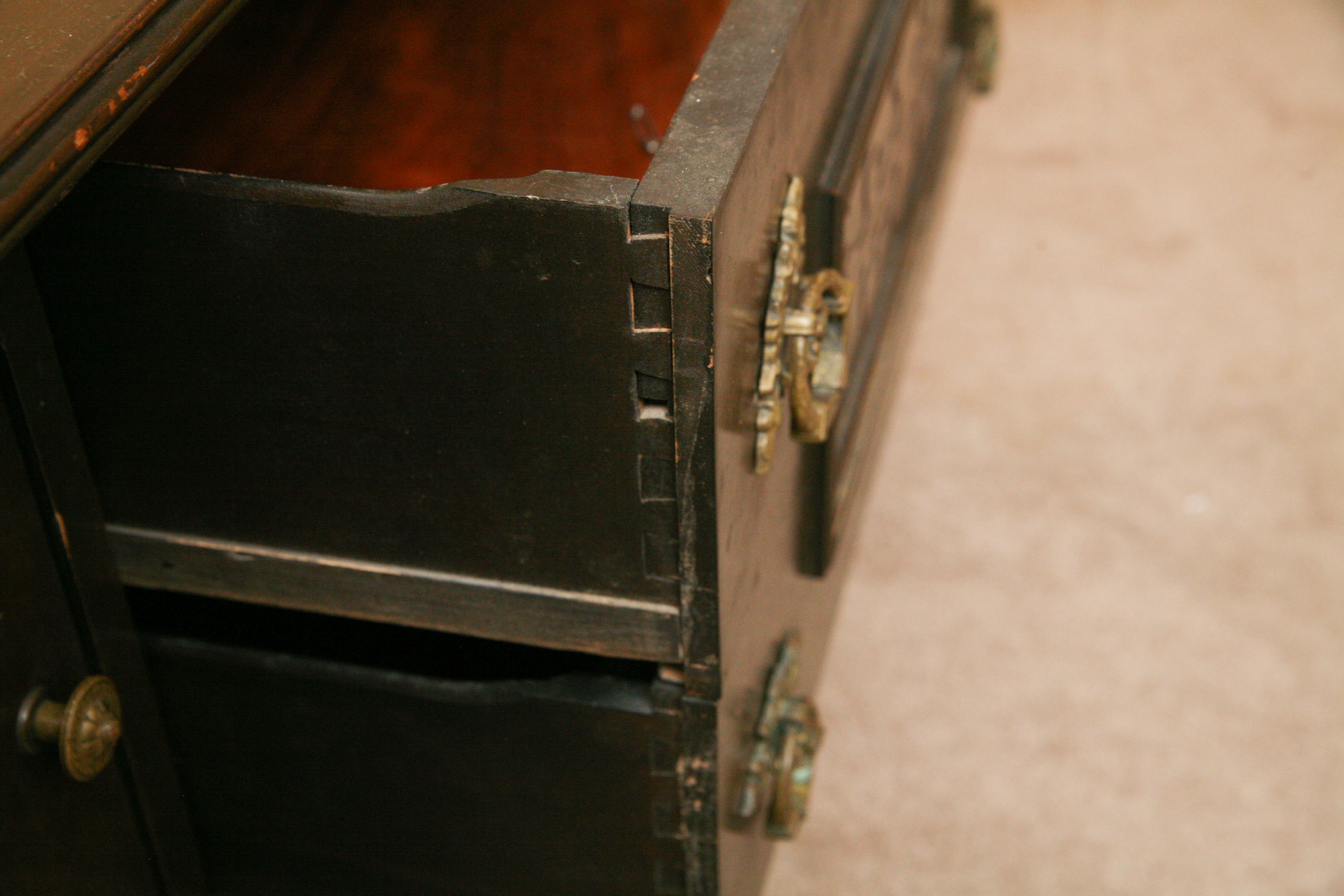 Vintage Wooden TV Stand