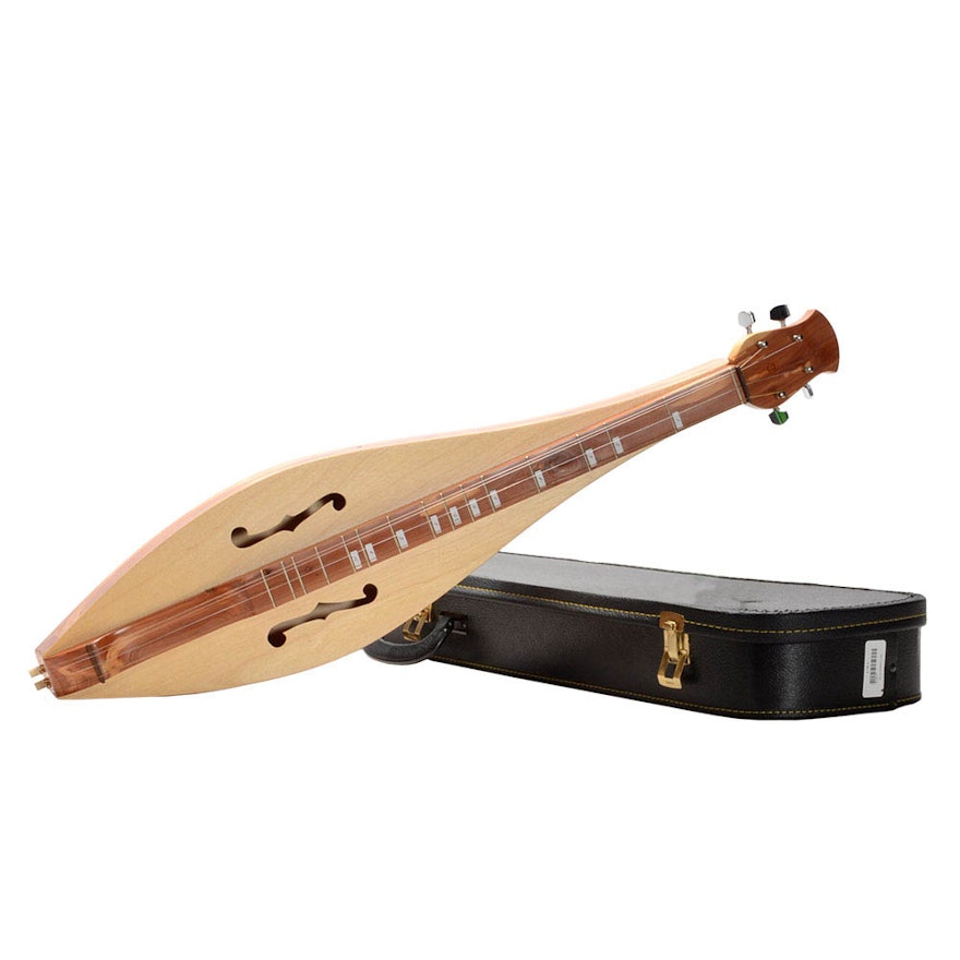 Appalachian Teardrop Dulcimer and Case