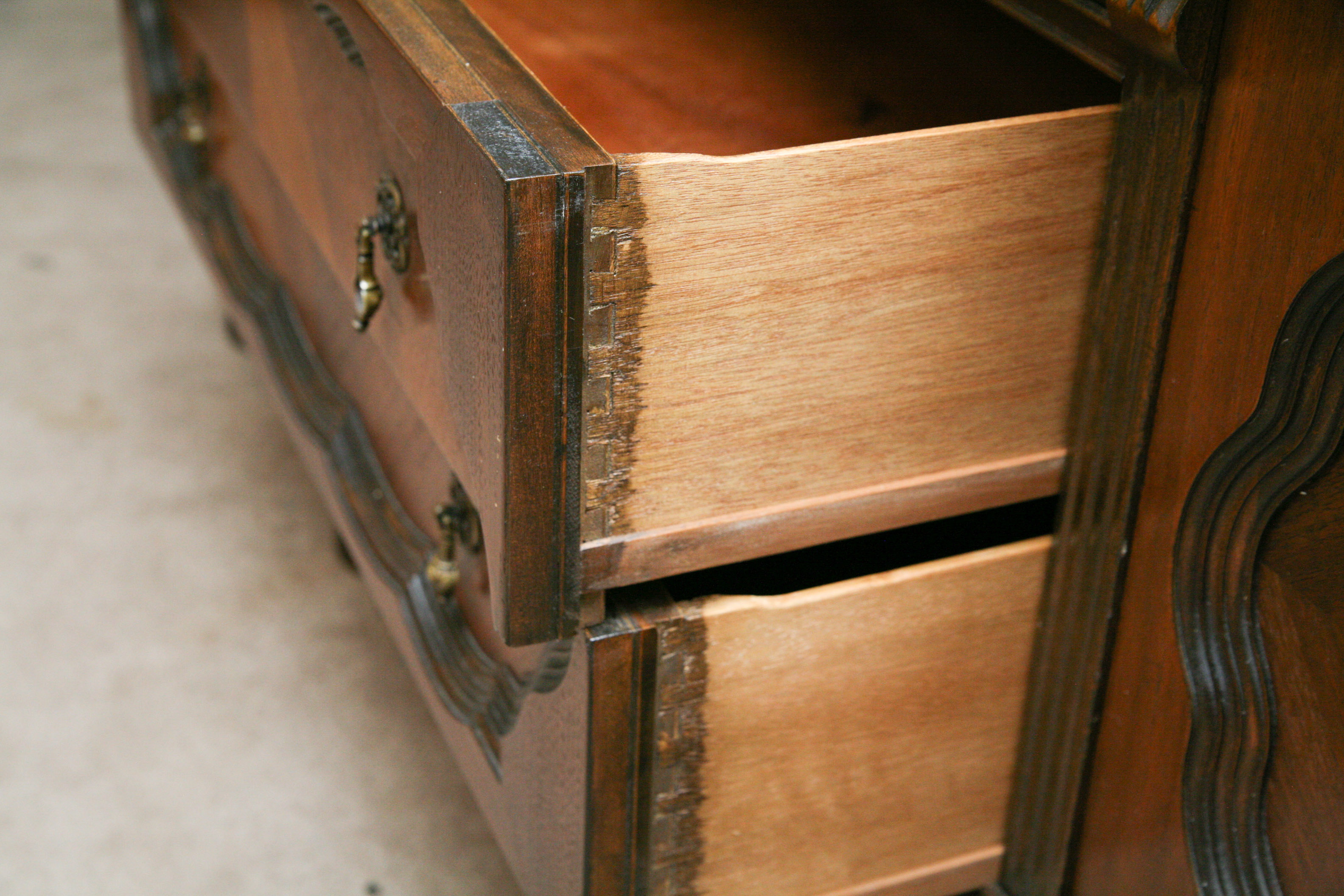Vintage Wooden Buffet