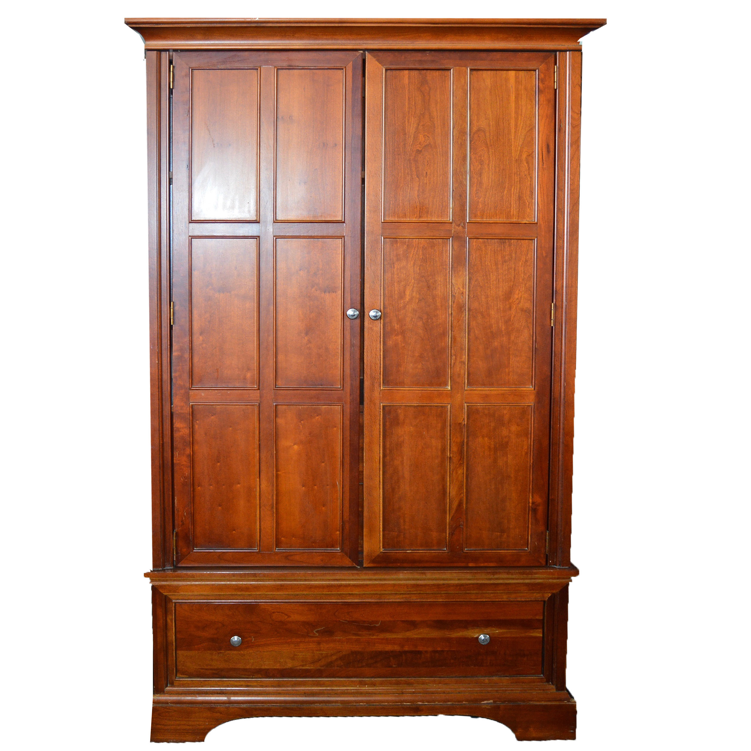 Cherry Storage Wadrobe by Stanley Furniture