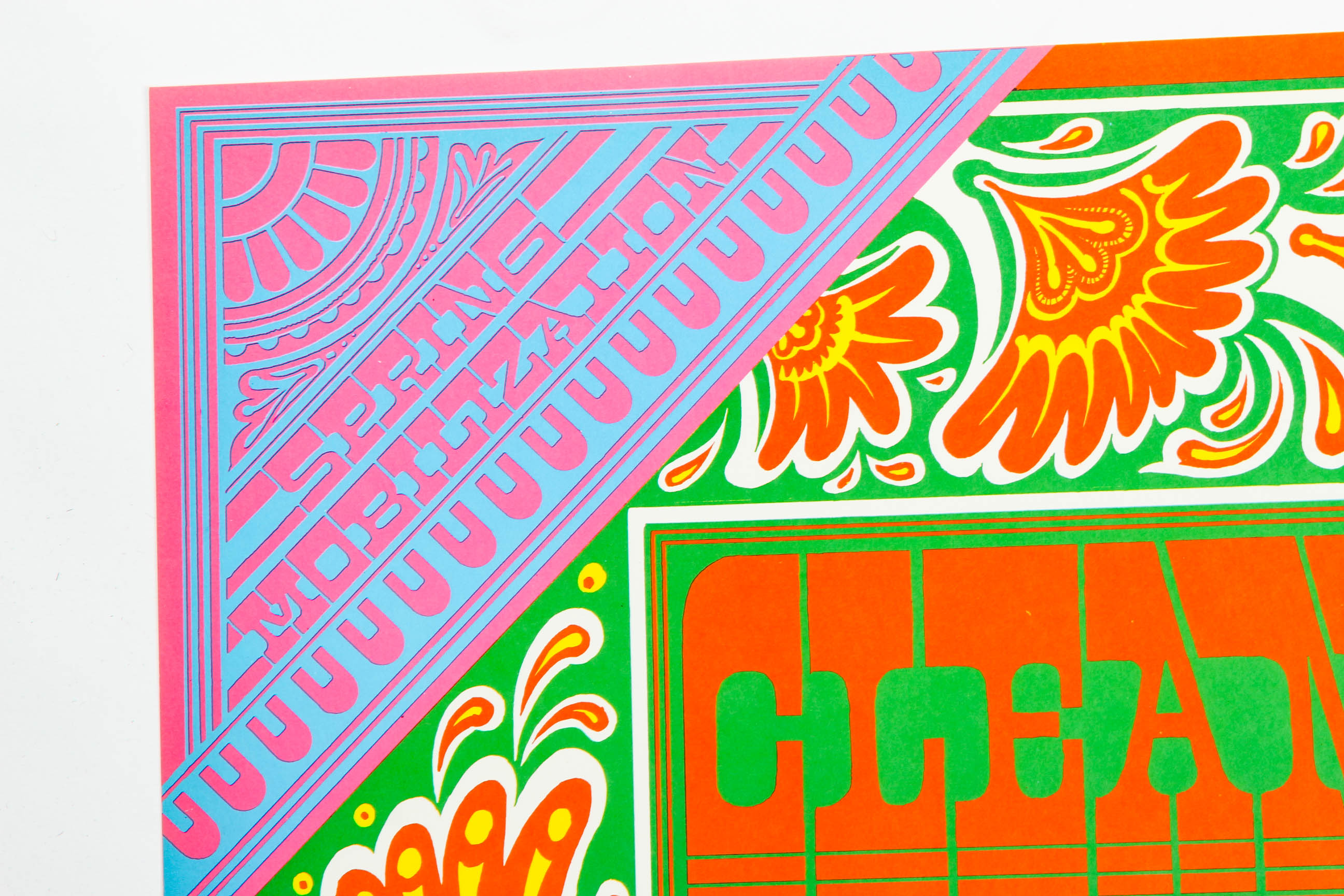 Offset Lithograph Poster After Victor Moscoso