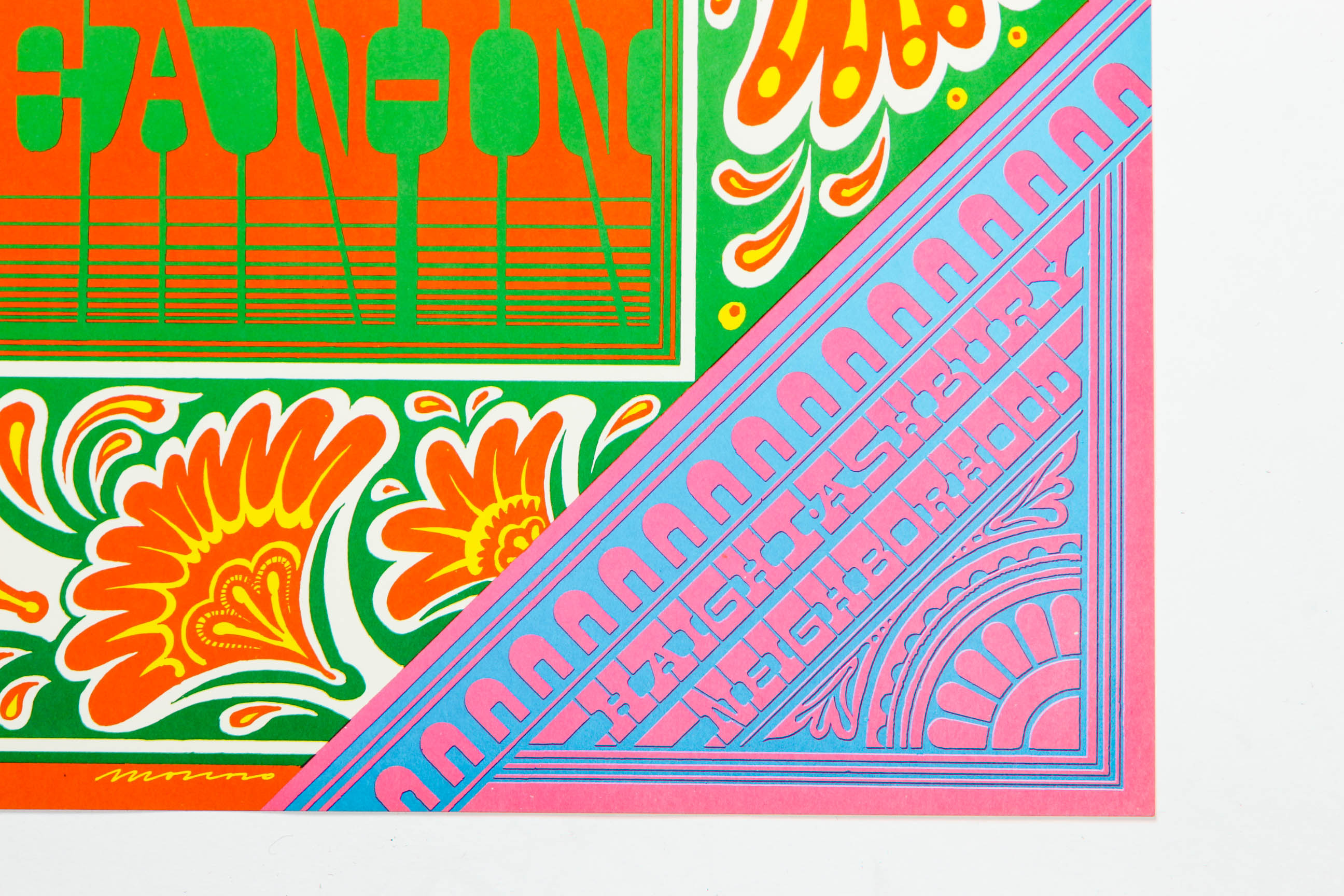 Offset Lithograph Poster After Victor Moscoso