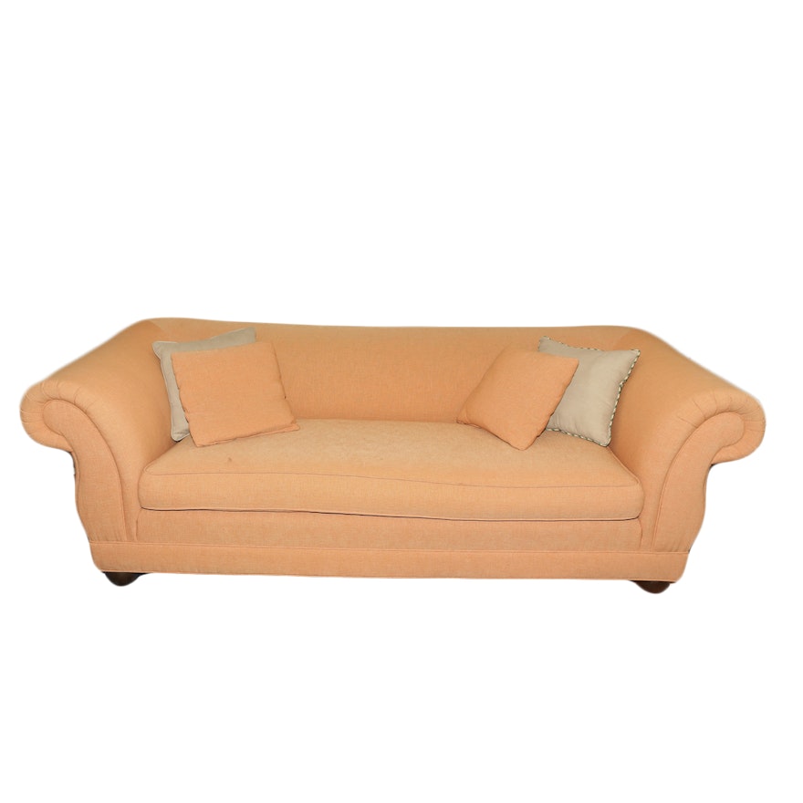 Vintage Custom Rolled Arm Sofa