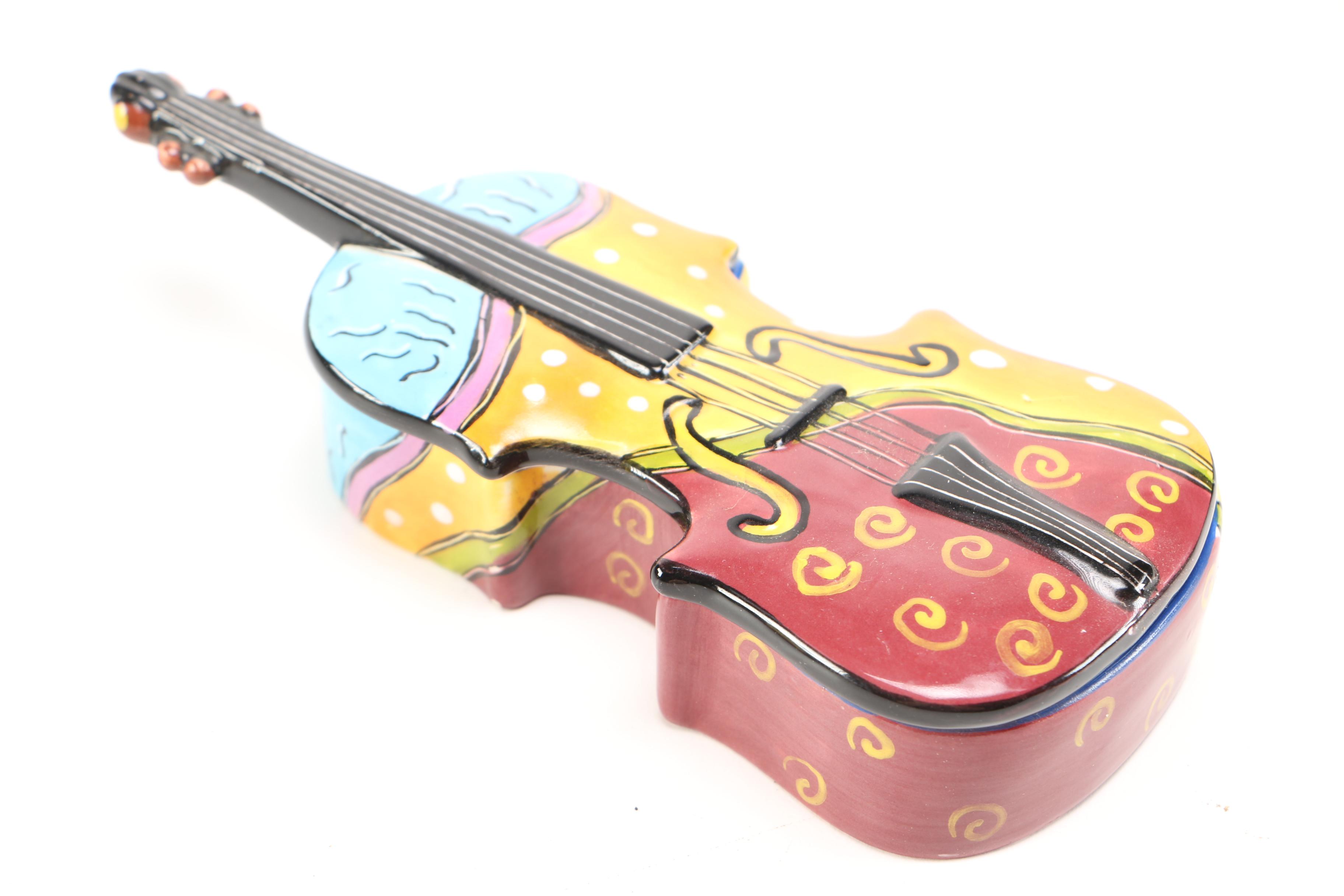 Decorative Ceramic Boxes, Including Muzeum