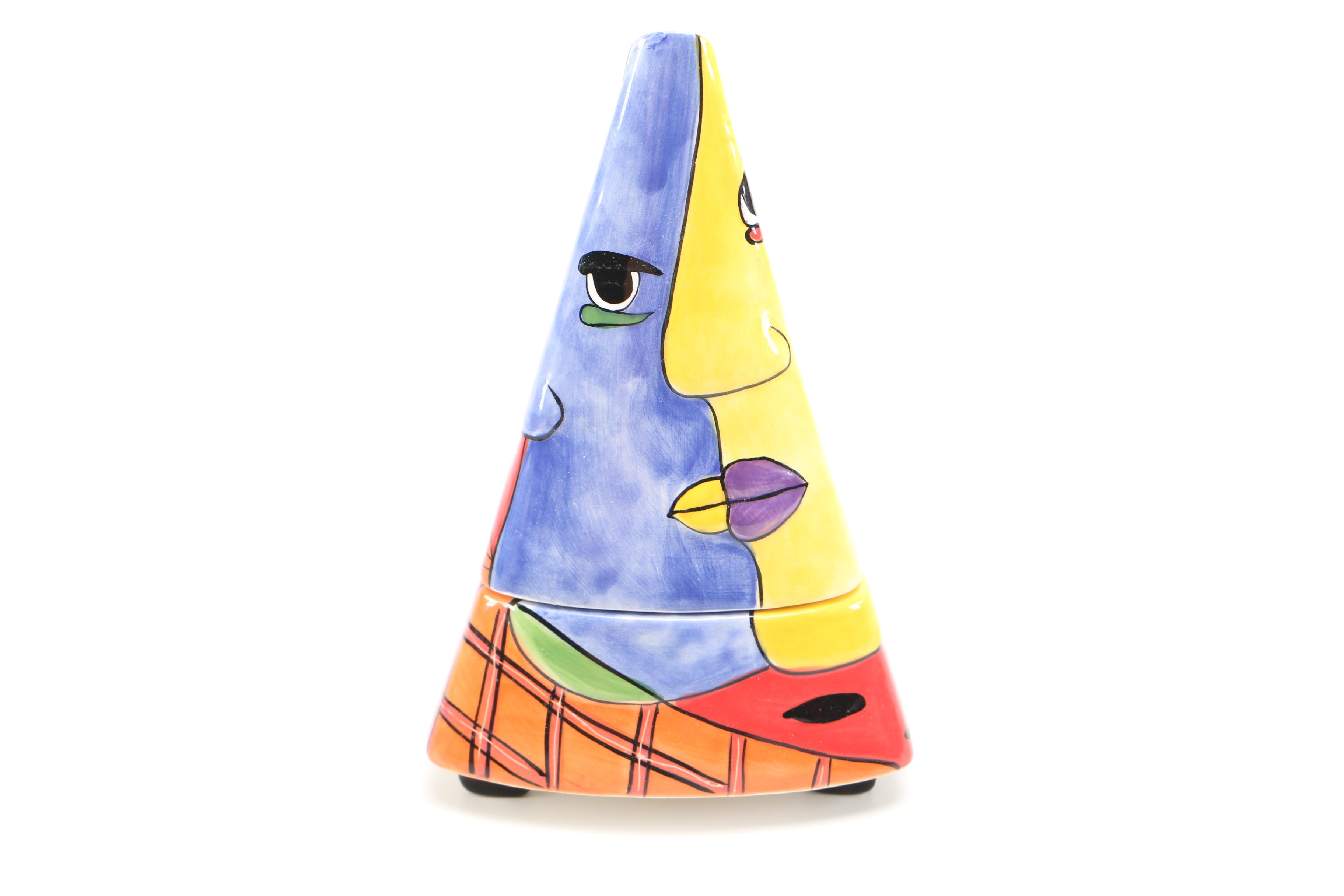 Decorative Ceramic Boxes, Including Muzeum