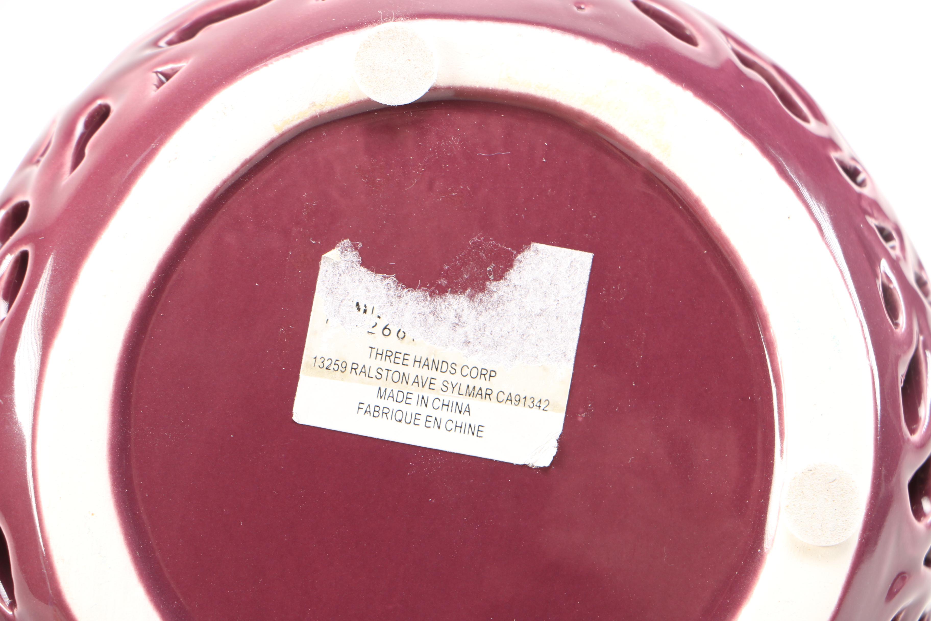 Decorative Ceramic Boxes, Including Muzeum