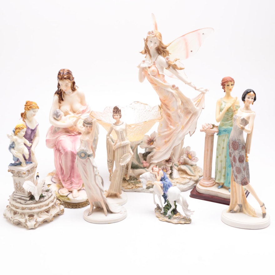 Collection of Female Figurines