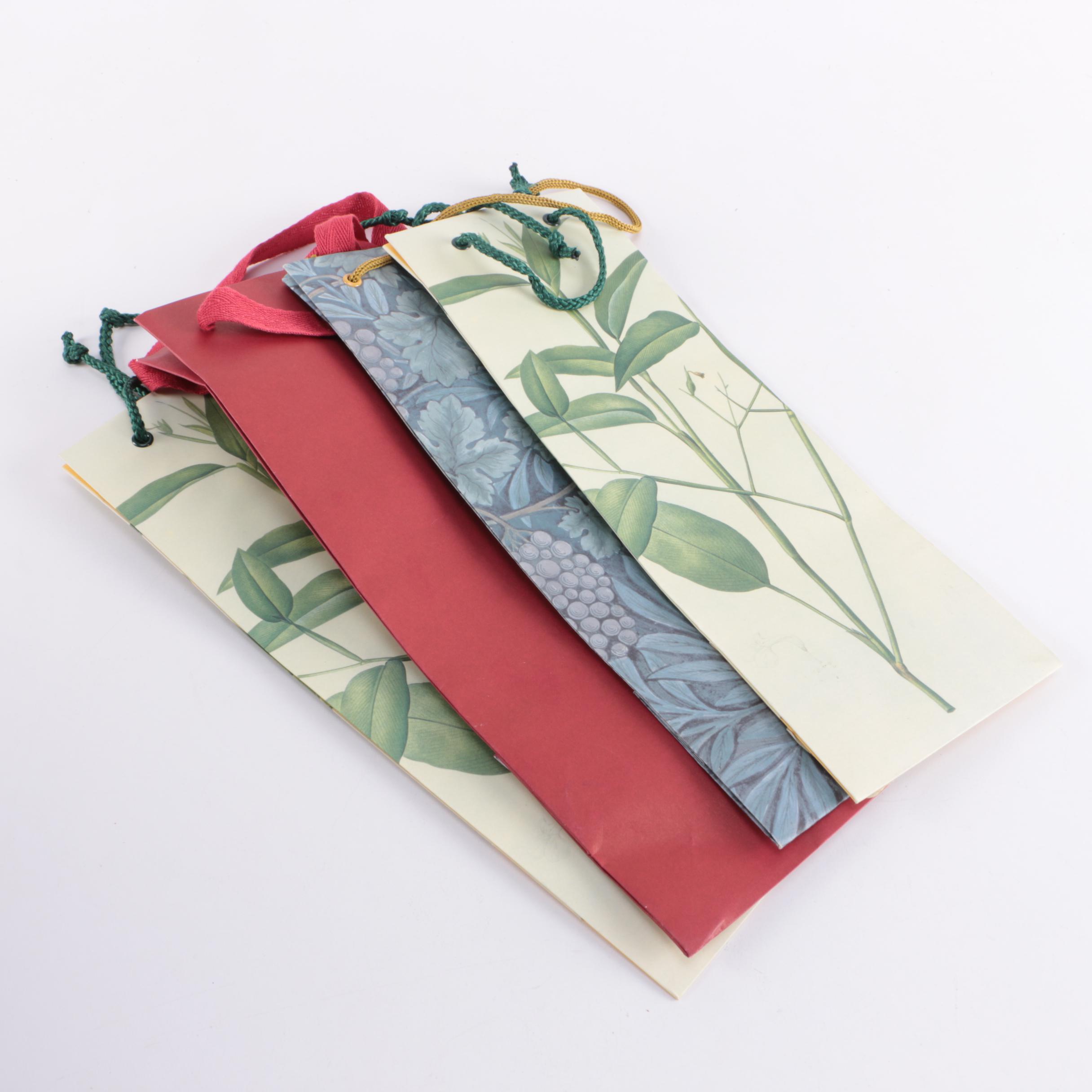 Wine Accessories Including Pottery Barn Velvet Wine Bag