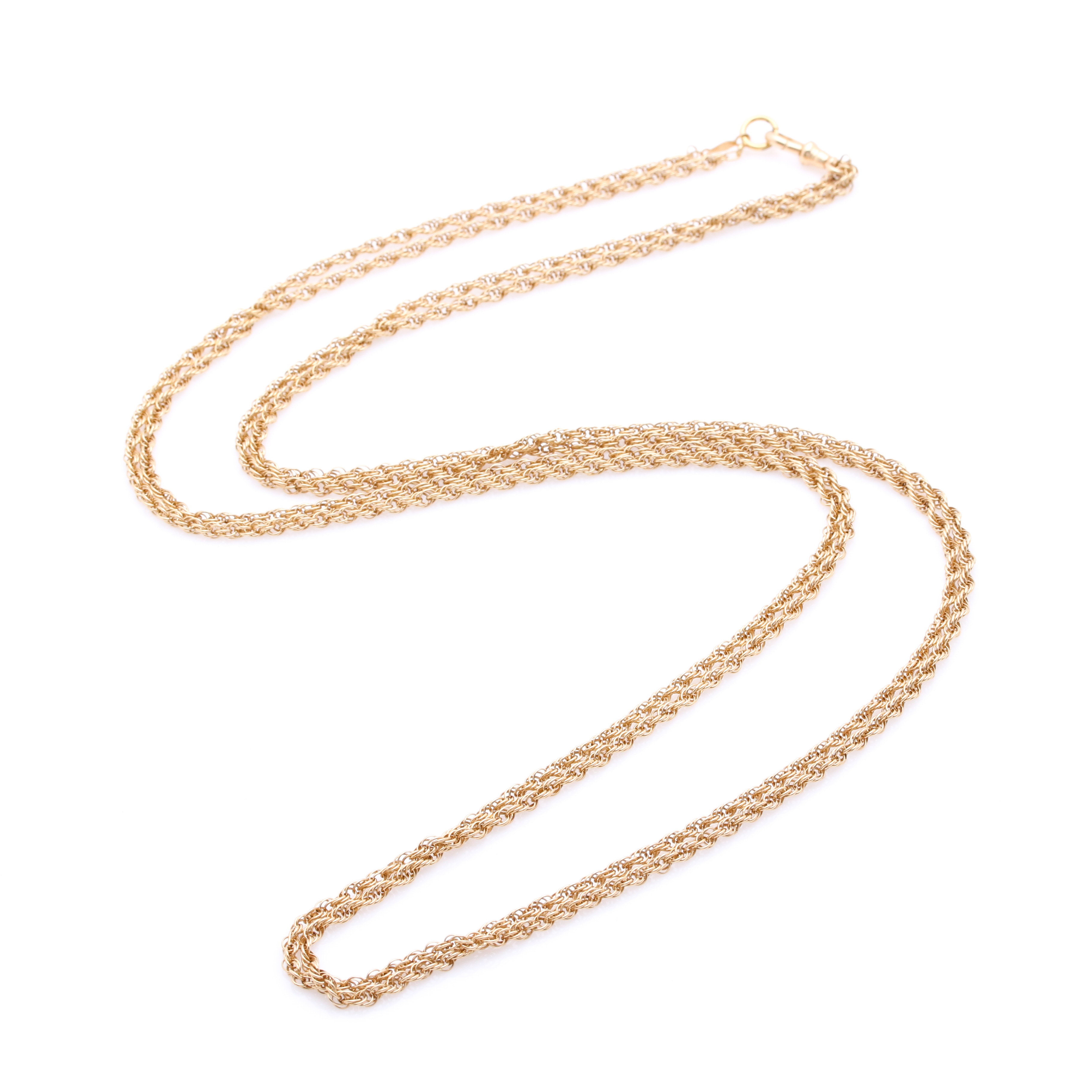 14K Yellow Gold Watch Fob