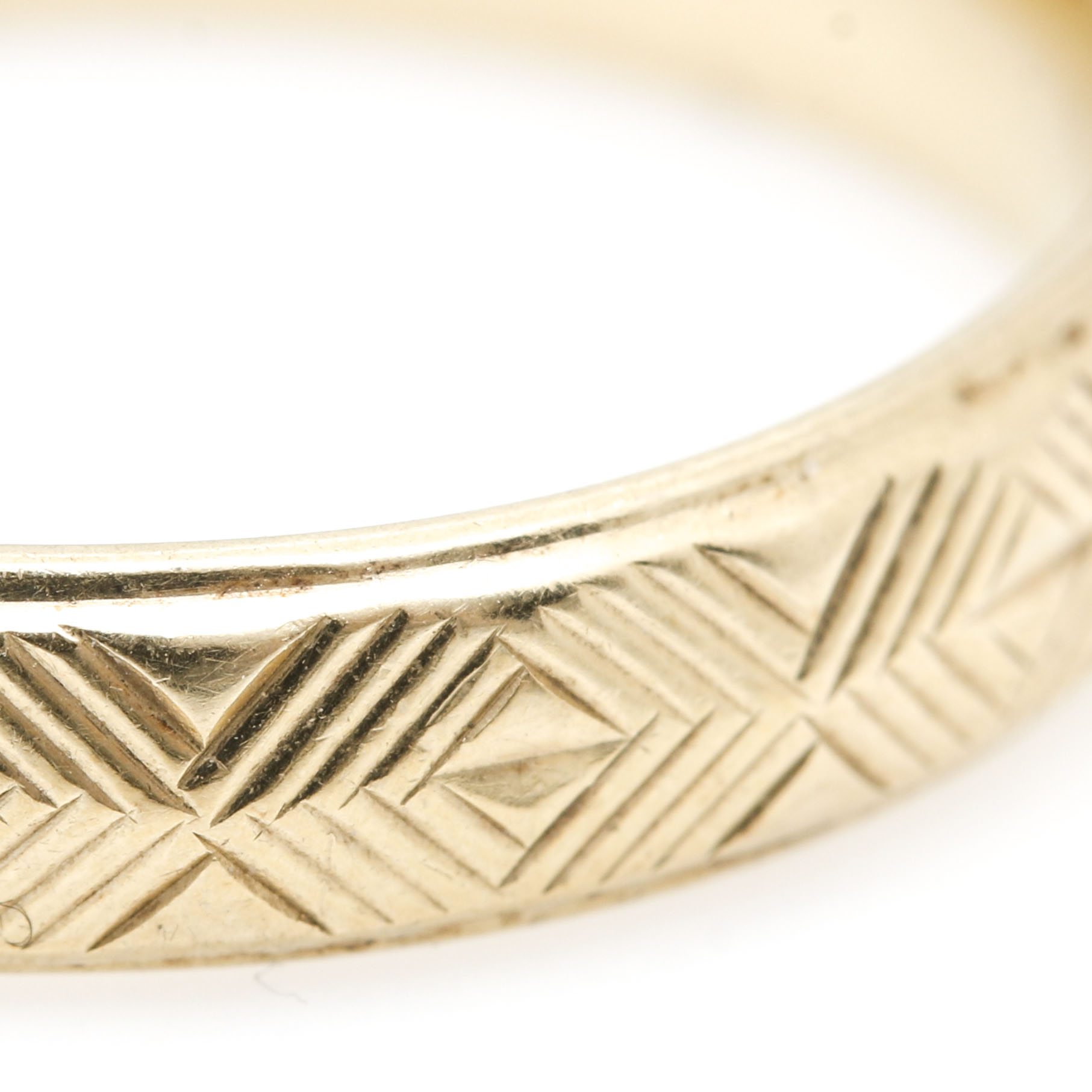 14K Yellow Gold Band