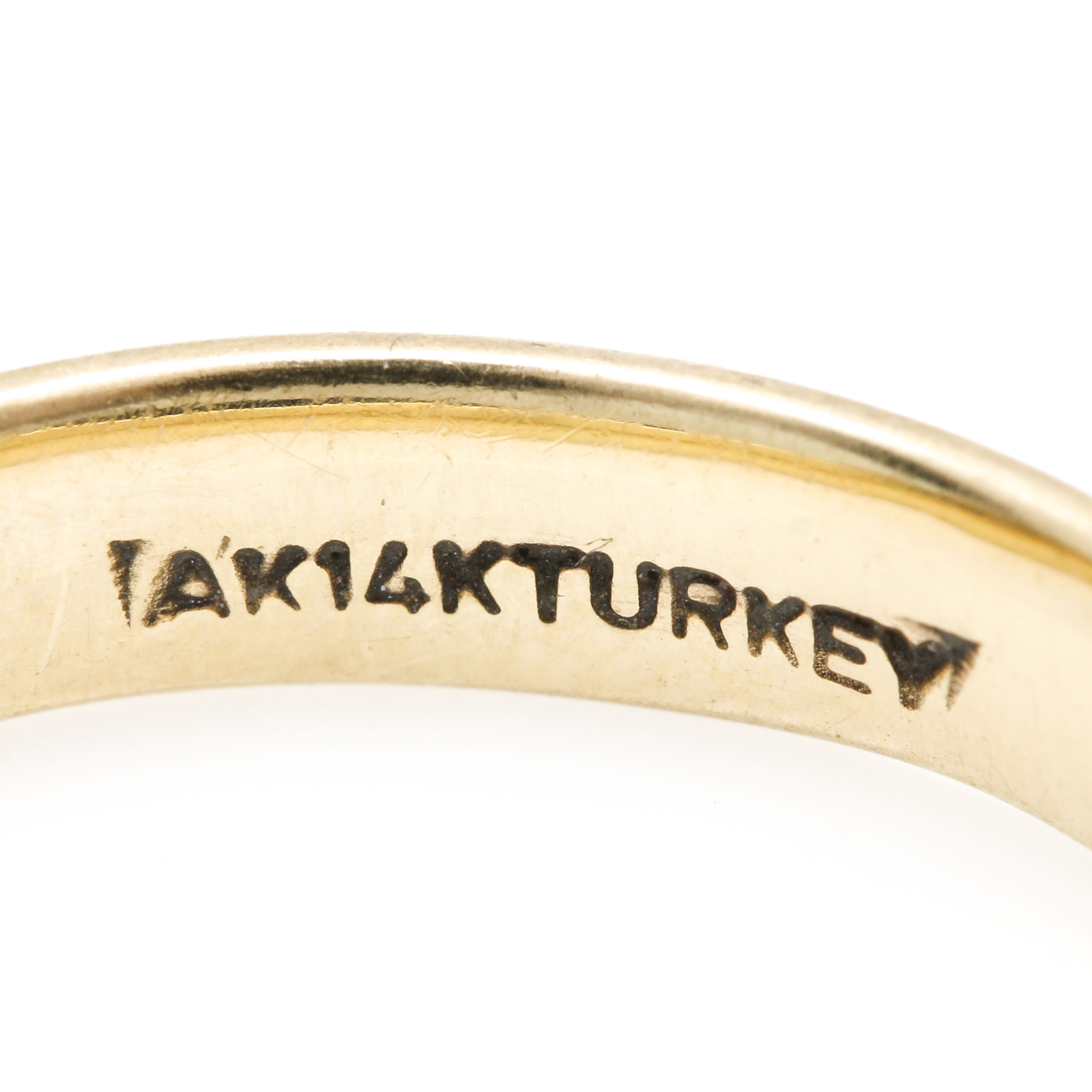 14K Yellow Gold Band