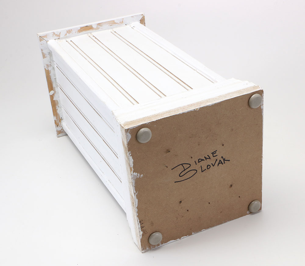 Mahogany Side Table by Maitland-Smith With Umbrella Stands