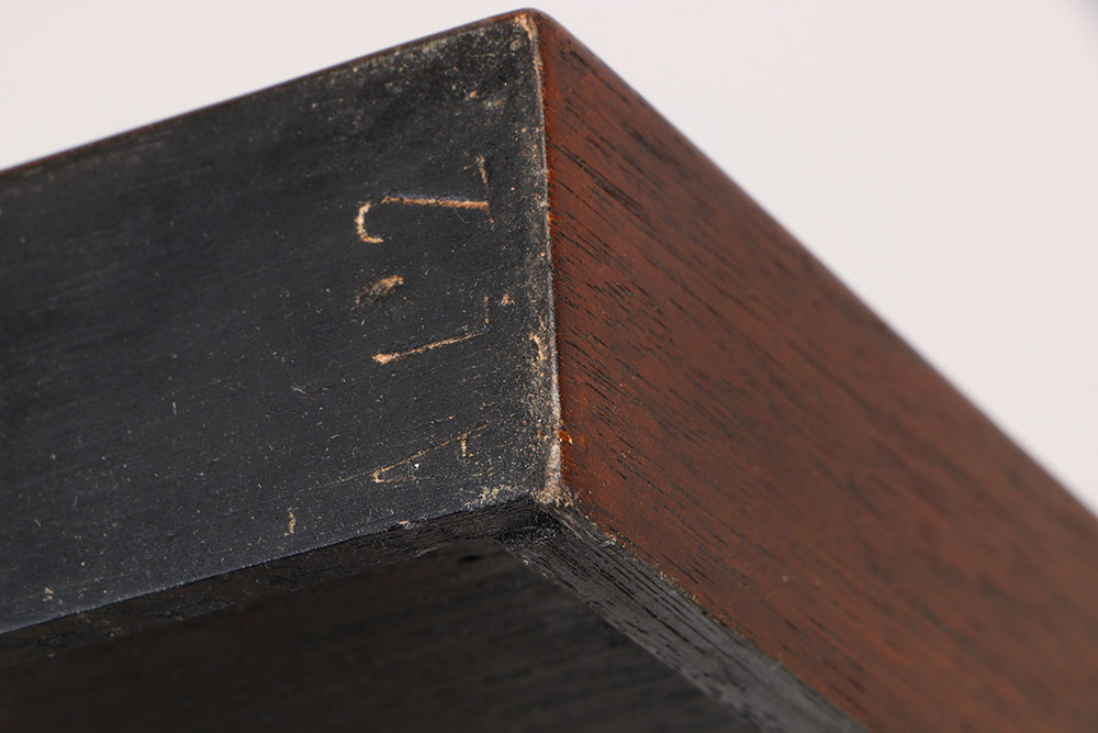 Mahogany Side Table by Maitland-Smith With Umbrella Stands