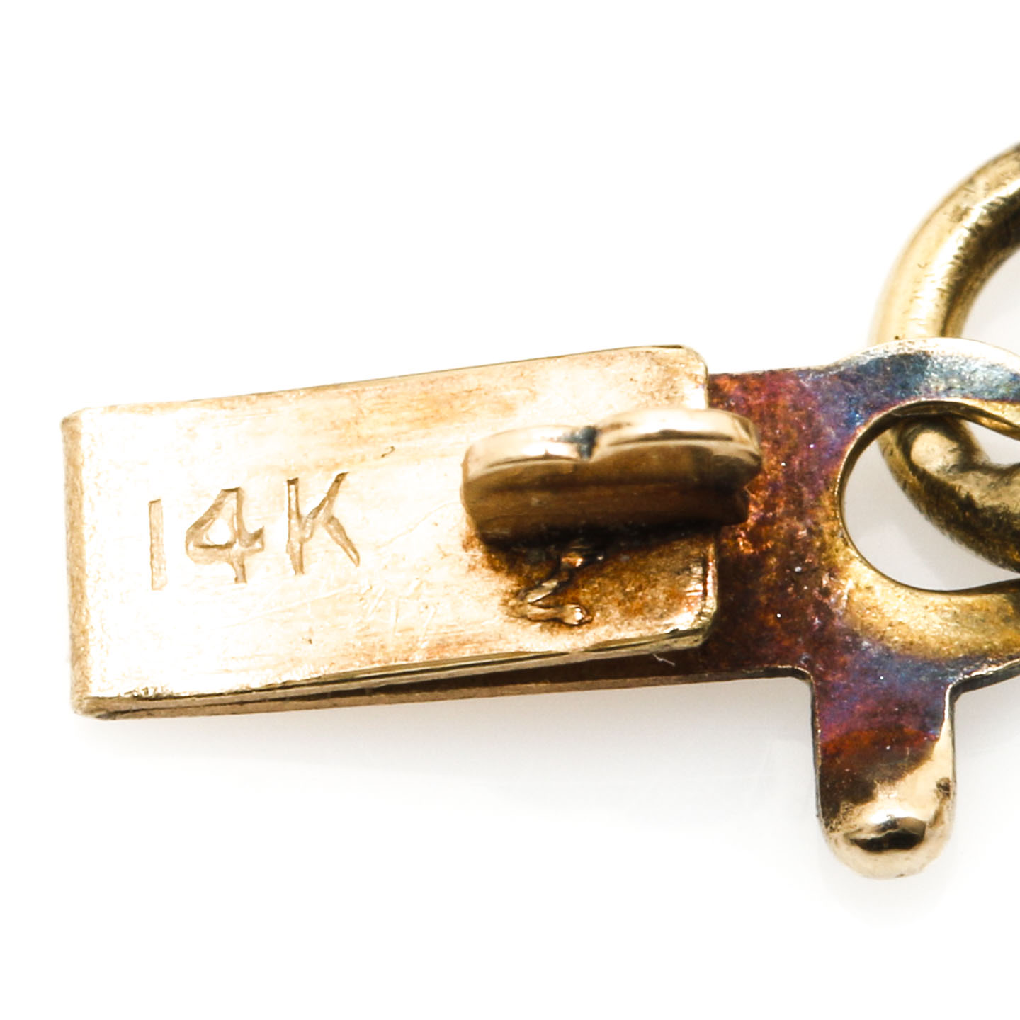 14K Yellow Gold Rope Chain Necklace