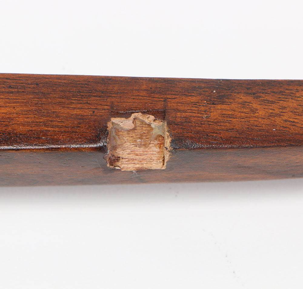 Mahogany Side Table by Maitland-Smith With Umbrella Stands