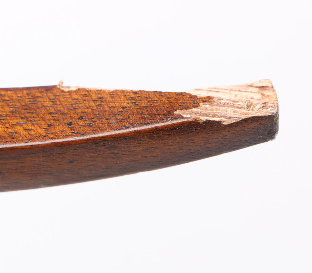 Mahogany Side Table by Maitland-Smith With Umbrella Stands