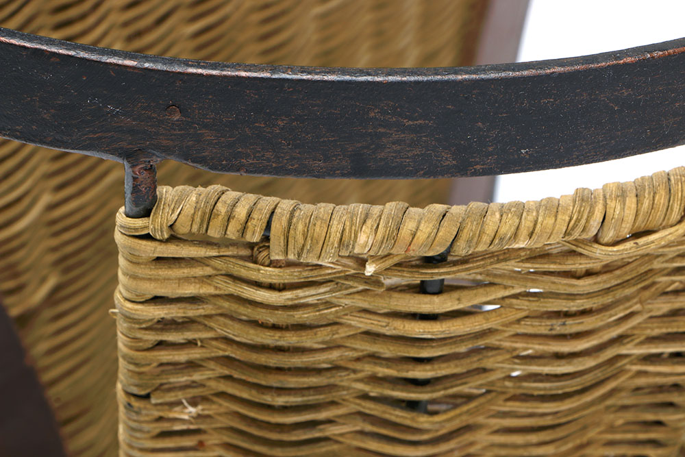 Mahogany Side Table by Maitland-Smith With Umbrella Stands