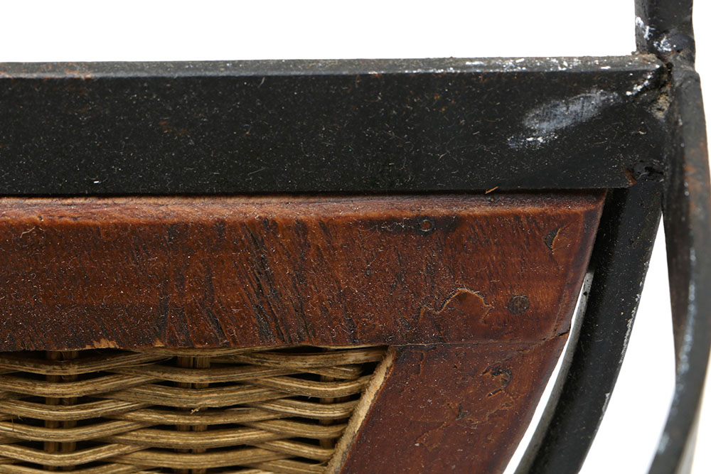 Mahogany Side Table by Maitland-Smith With Umbrella Stands