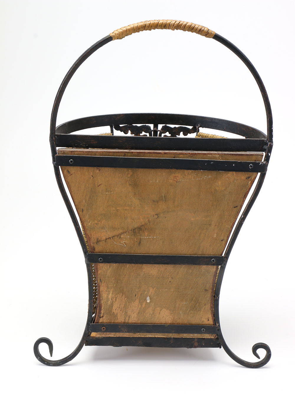 Mahogany Side Table by Maitland-Smith With Umbrella Stands