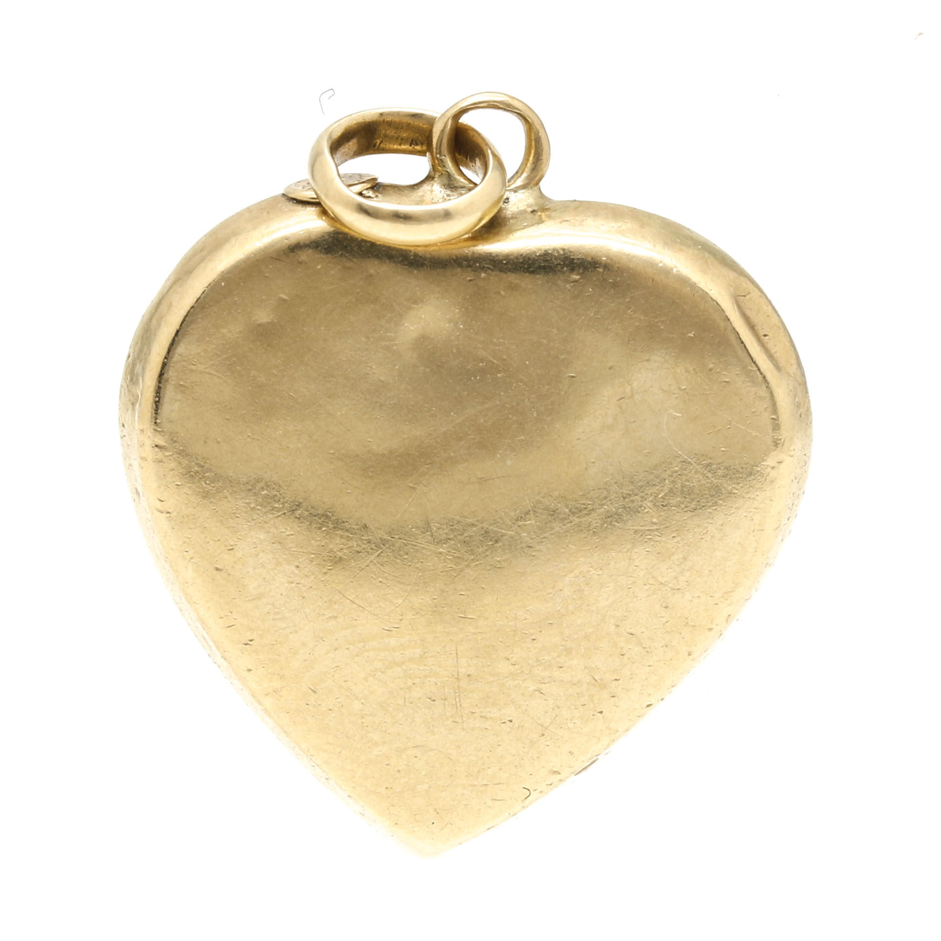 Milor Italy 14K Yellow Gold Heart Pendant