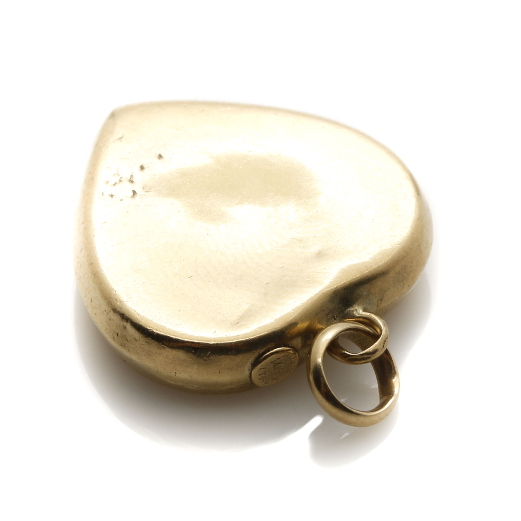 Milor Italy 14K Yellow Gold Heart Pendant