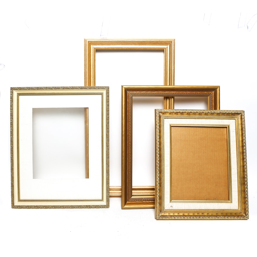 Gold Tone Picture Frames