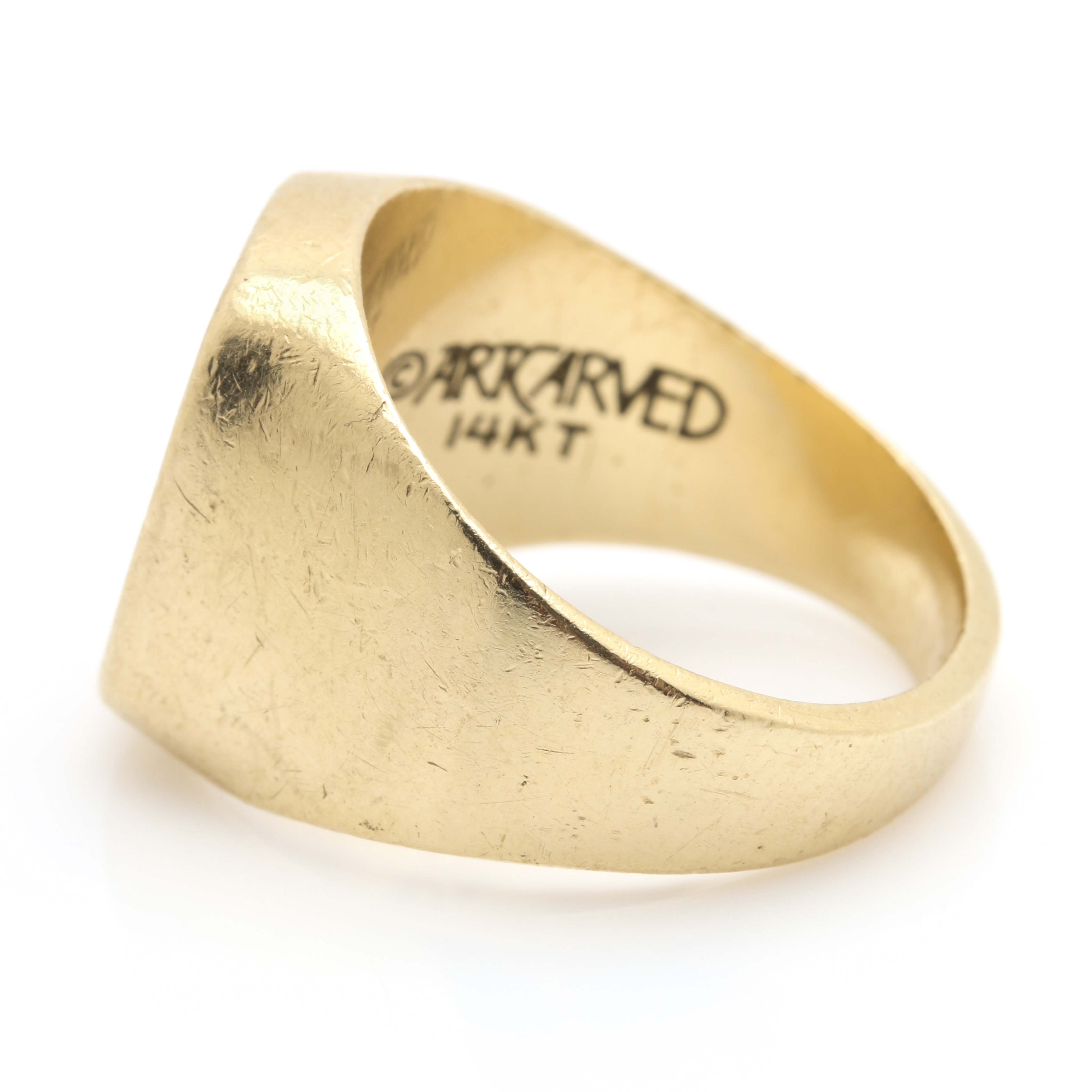 ArtCarved 14K Yellow Gold Personalized Class Ring