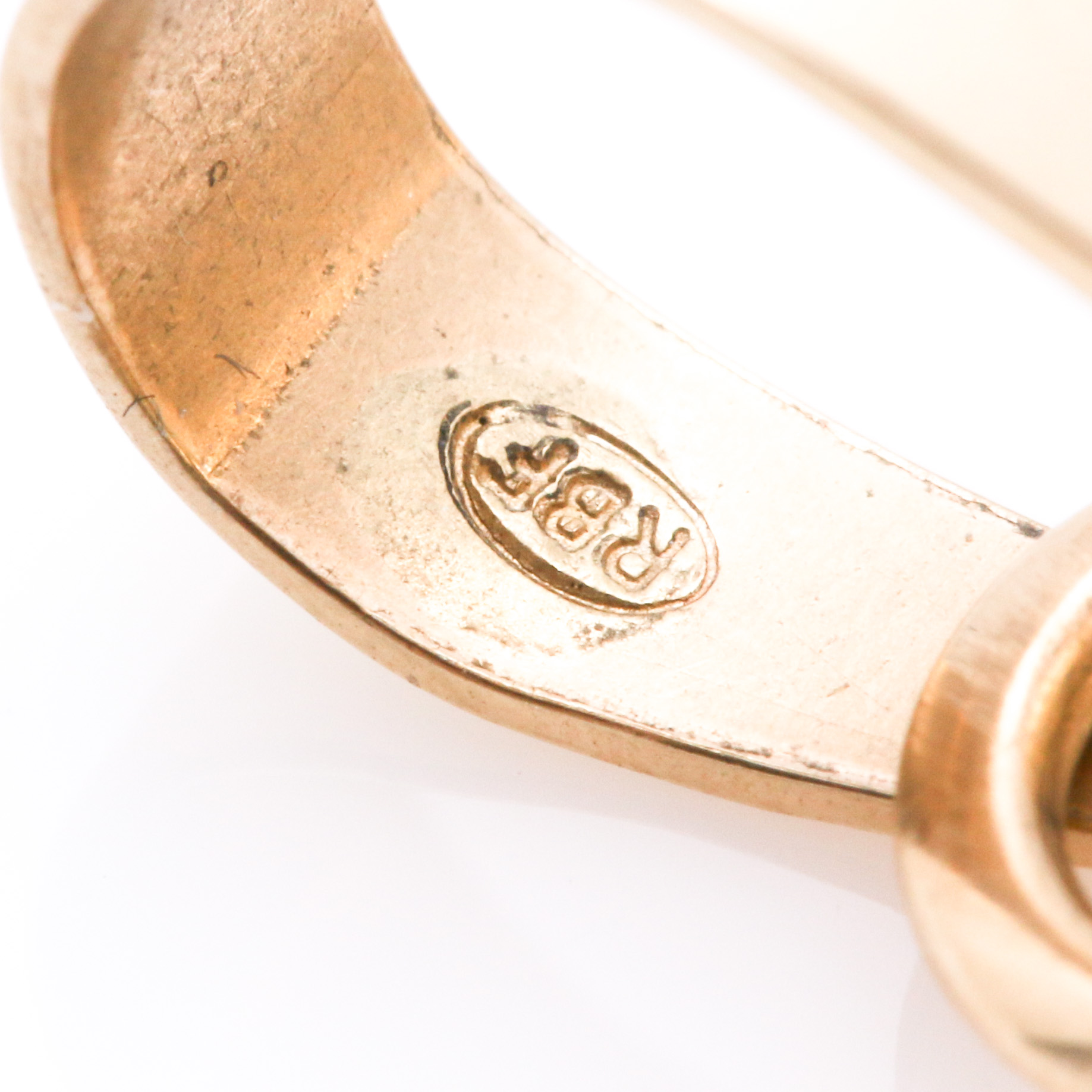 14K Yellow Gold Heart Pendant