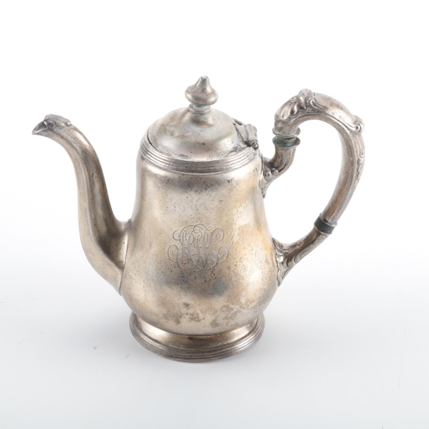 Hyde Park Hotel Silver Plate Creamer