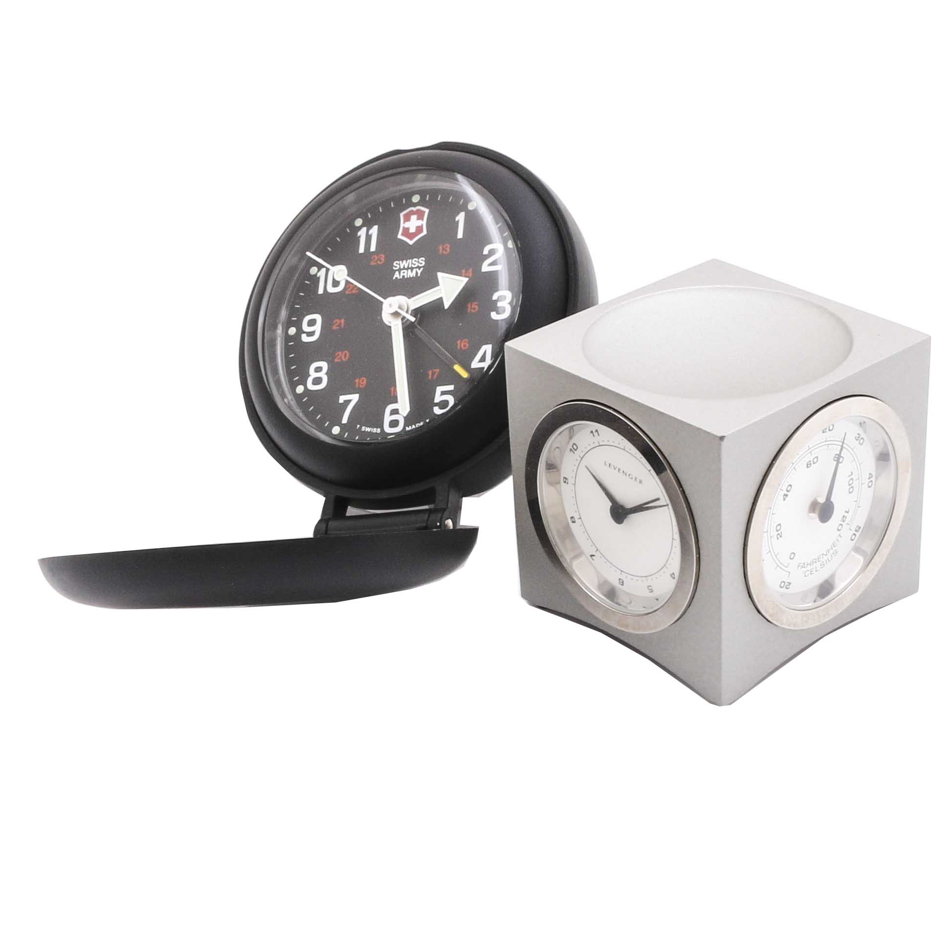 Swiss army alarm online clock