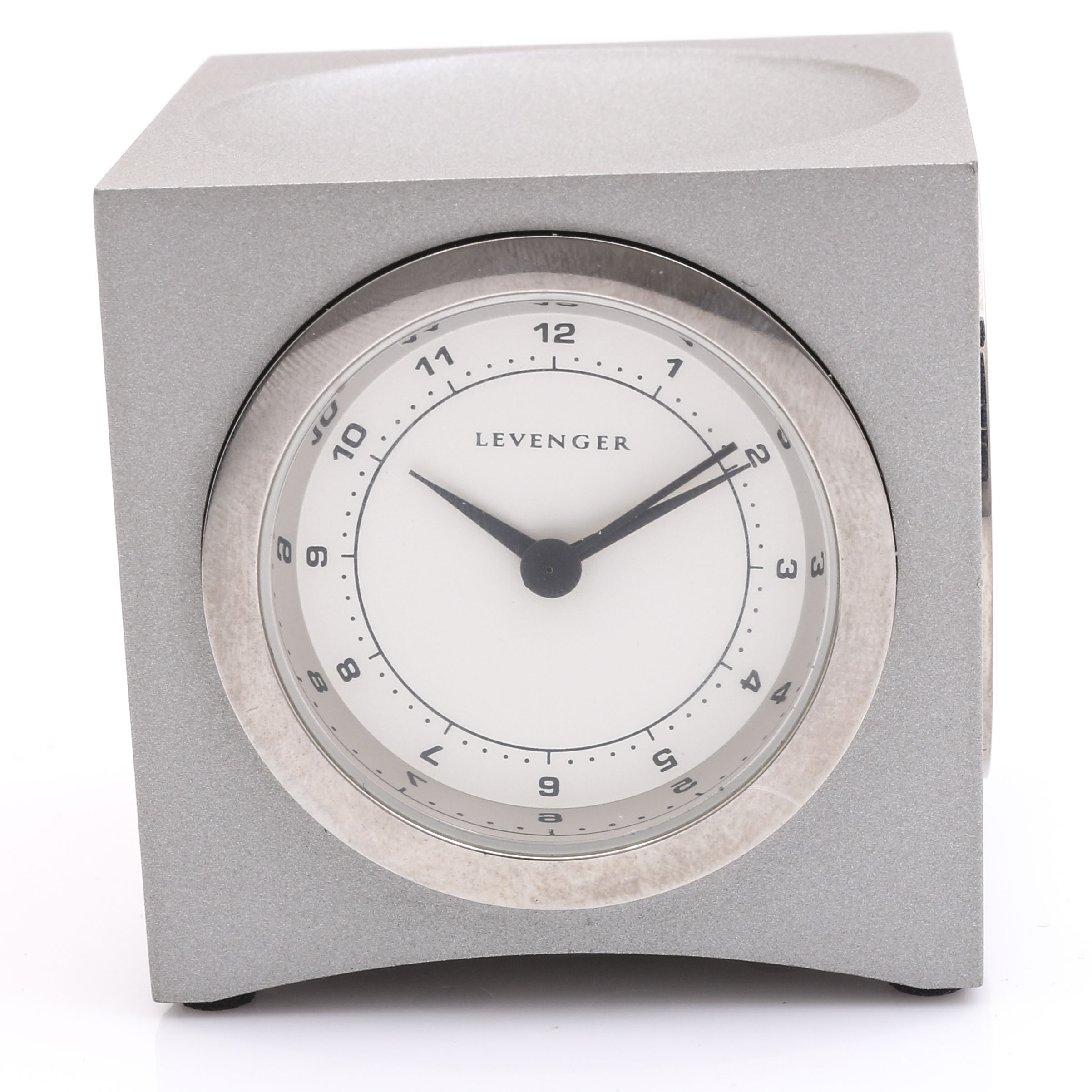 Swiss Army Travel Clock and Levenger Tri-Face Desk Top Clock
