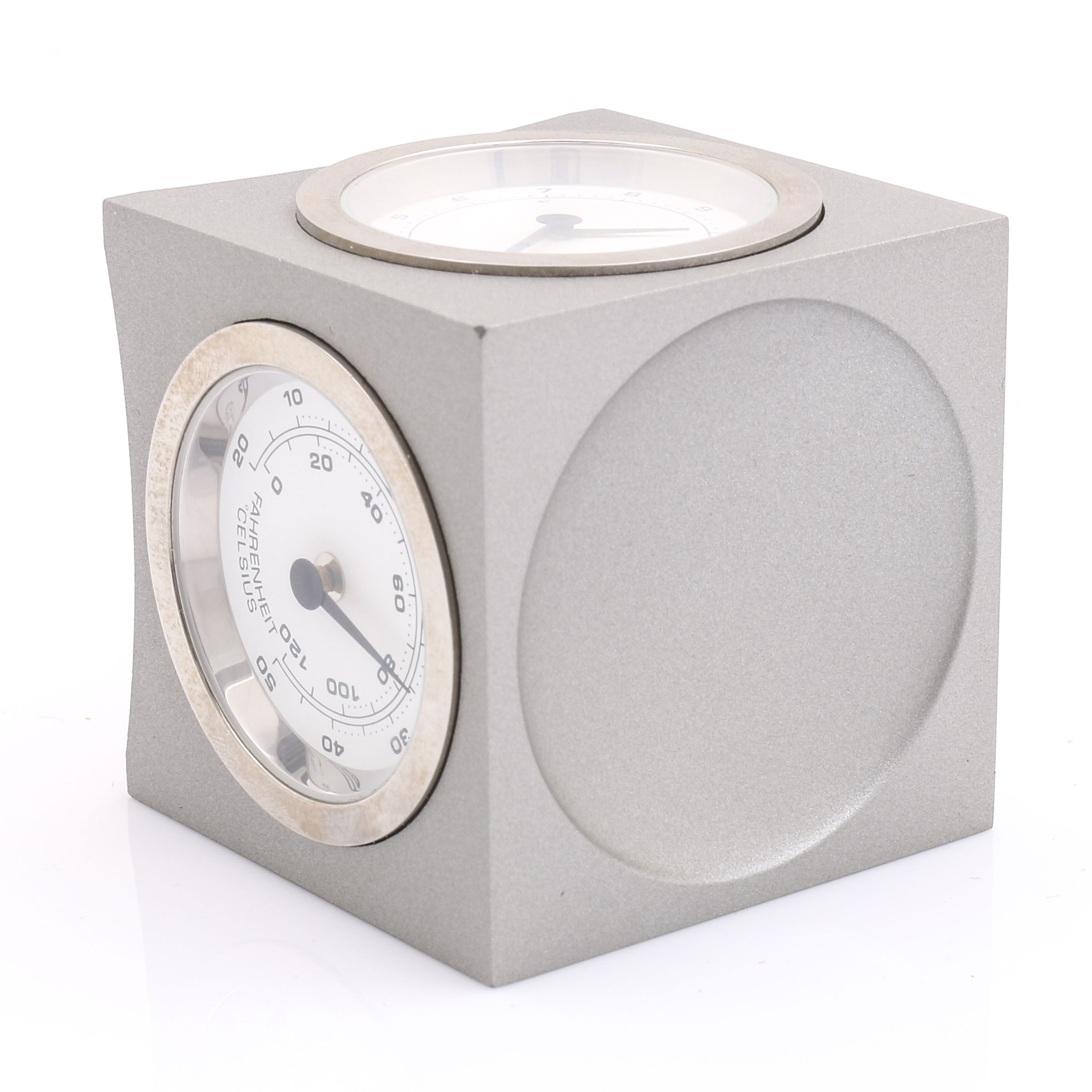 Swiss Army Travel Clock and Levenger Tri-Face Desk Top Clock