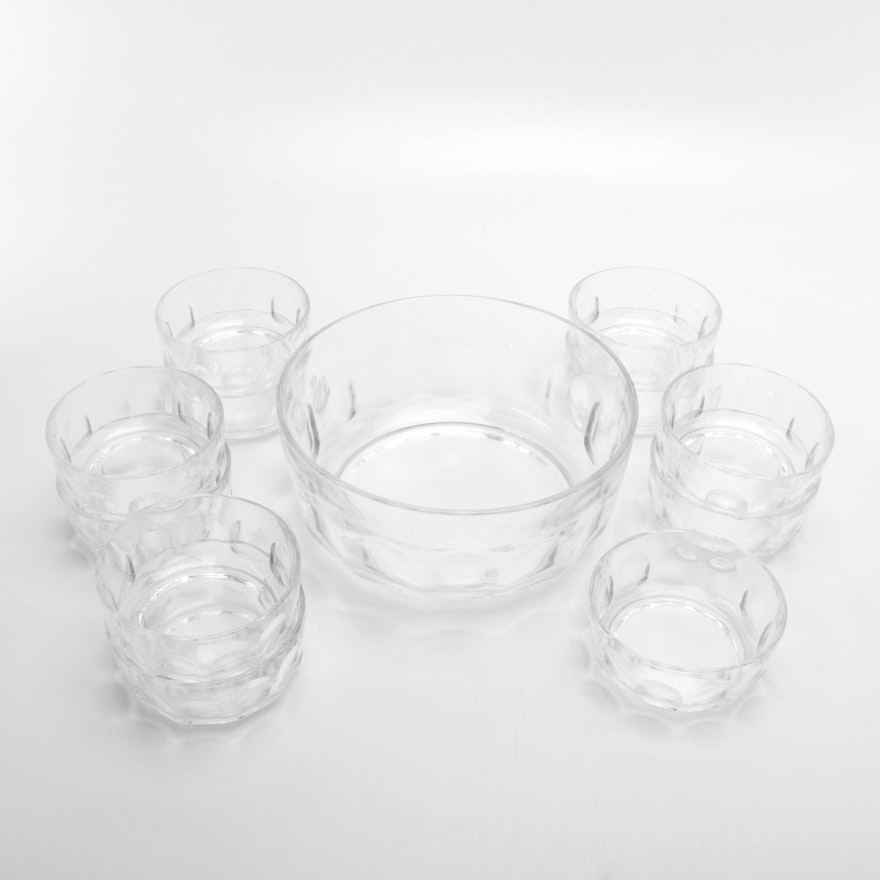 Set of Glass Arcoroc Bowls