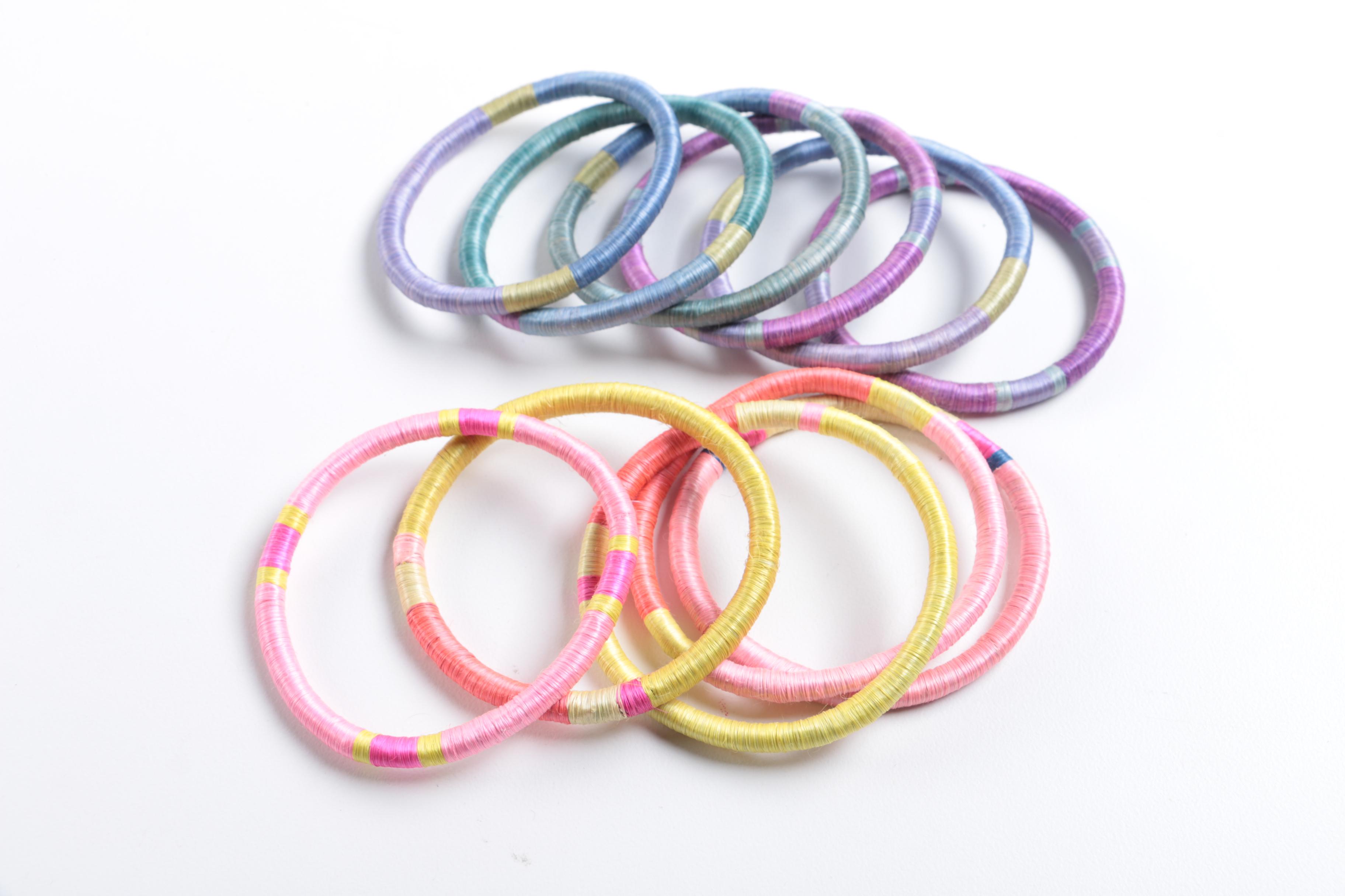 Assortment of Jewelry Featuring African Made Pieces