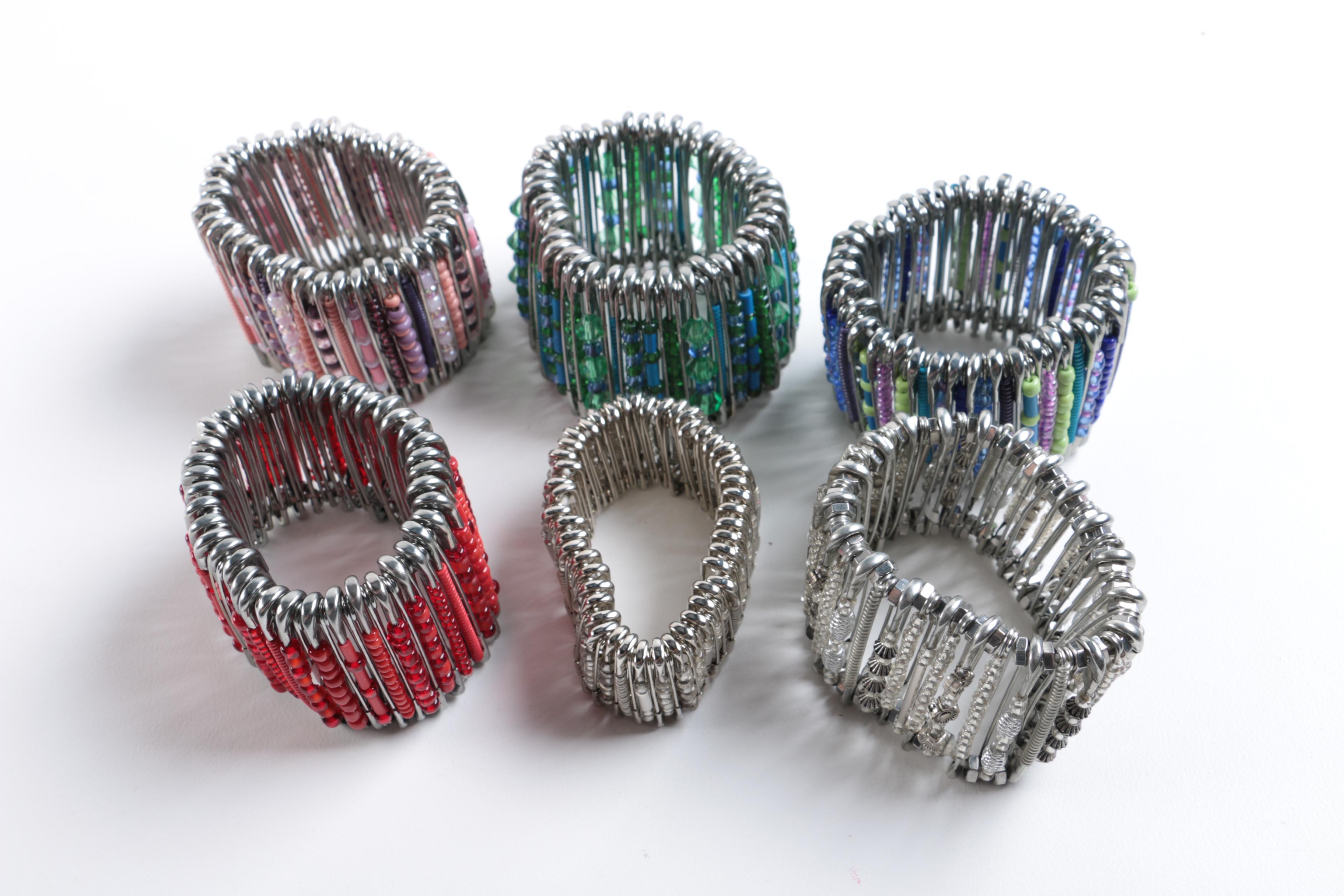 Assortment of Jewelry Featuring African Made Pieces